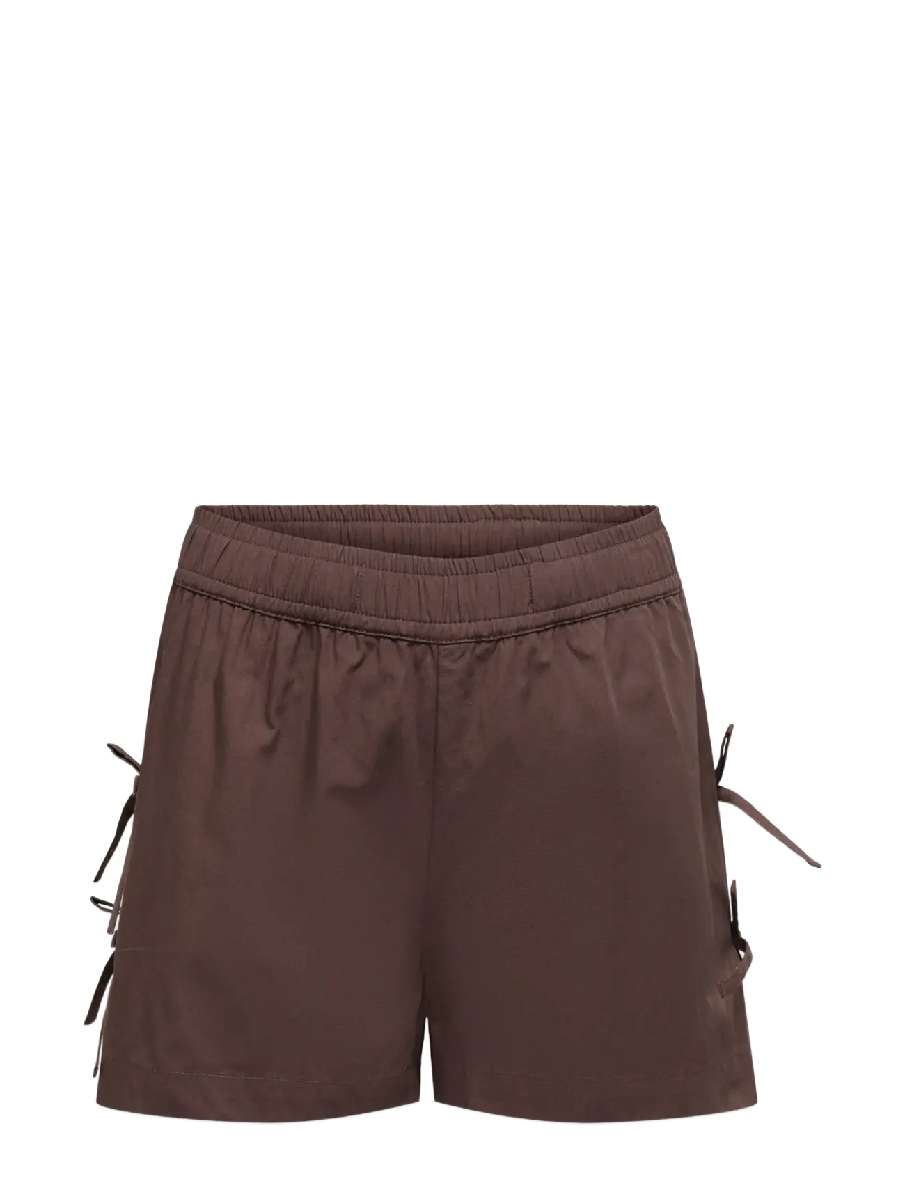 Kids Only KOGCLARA LIFE BOW SHORTS WVN - Püksid - SHOPPING BAG / brown