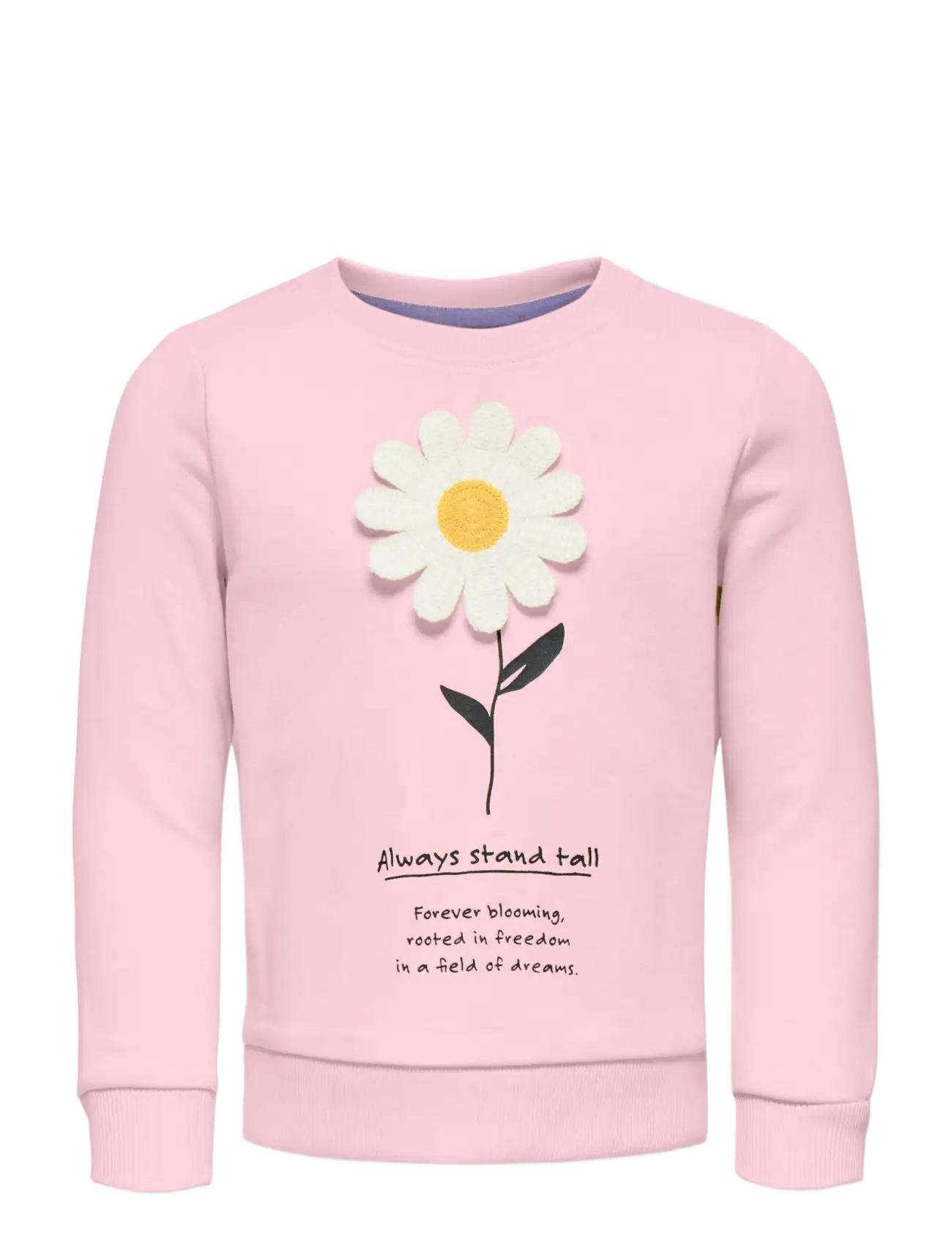 Kids Only Kmgginnie Ls Reg Print Ub Swt, 122, Sweatshirts & Hoodies, Rosa - Sweatshirts, Kinder