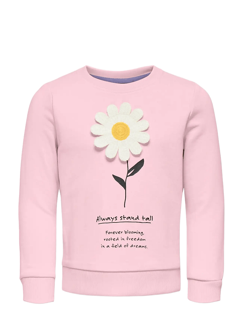 Kids Only - KMGGINNIE LS REG PRINT UB SWT - sweatshirts - ballet slipper - 0