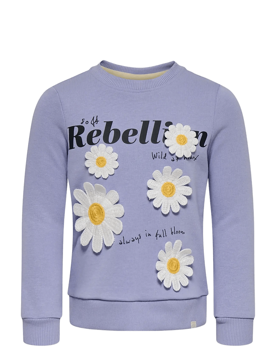 Kids Only - KMGGINNIE LS REG PRINT UB SWT - sporta džemperi - sweet lavender - 1
