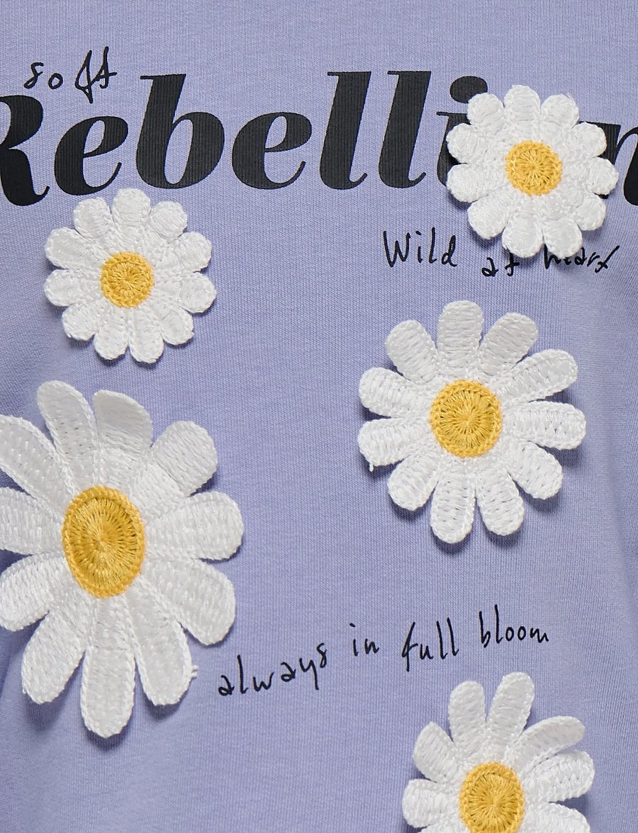 Kids Only - KMGGINNIE LS REG PRINT UB SWT - sporta džemperi - sweet lavender - 3
