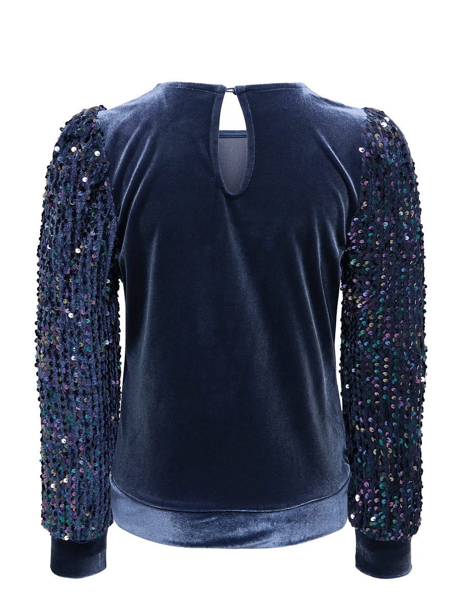 Kids Only - KOGCONFIDENCE L/S SEQUINS O-NECK JRS - naval academy - 2