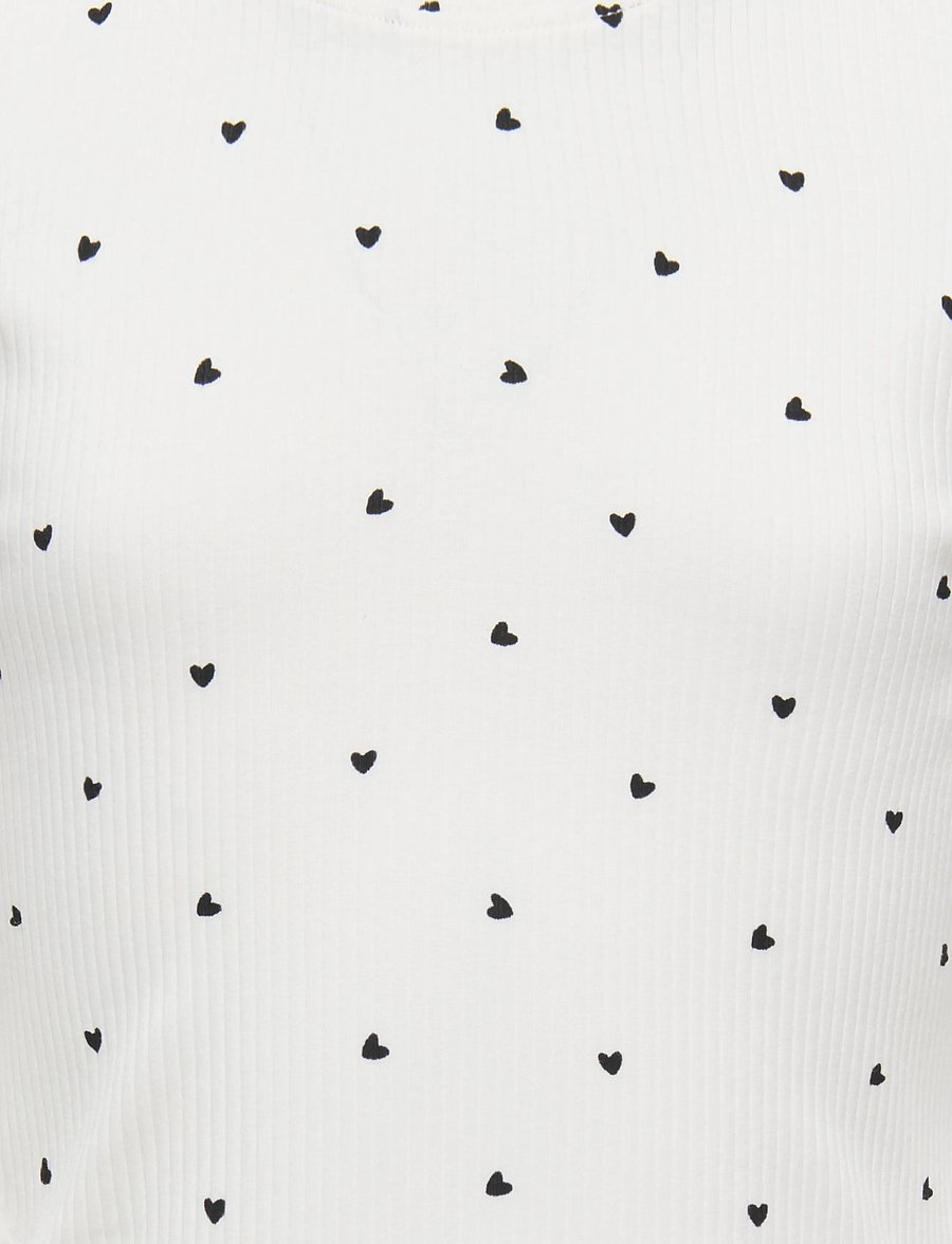 Kids Only - KOGBELLA LIFE AOP L/S TOP JRS NOOS - langärmelig - cloud dancer - 2