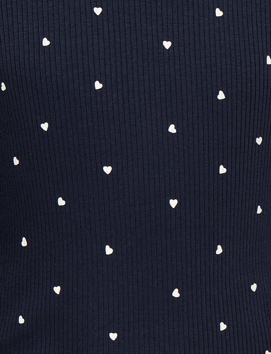 Kids Only - KOGBELLA LIFE AOP L/S TOP JRS NOOS - langærmede t-shirts - night sky - 2