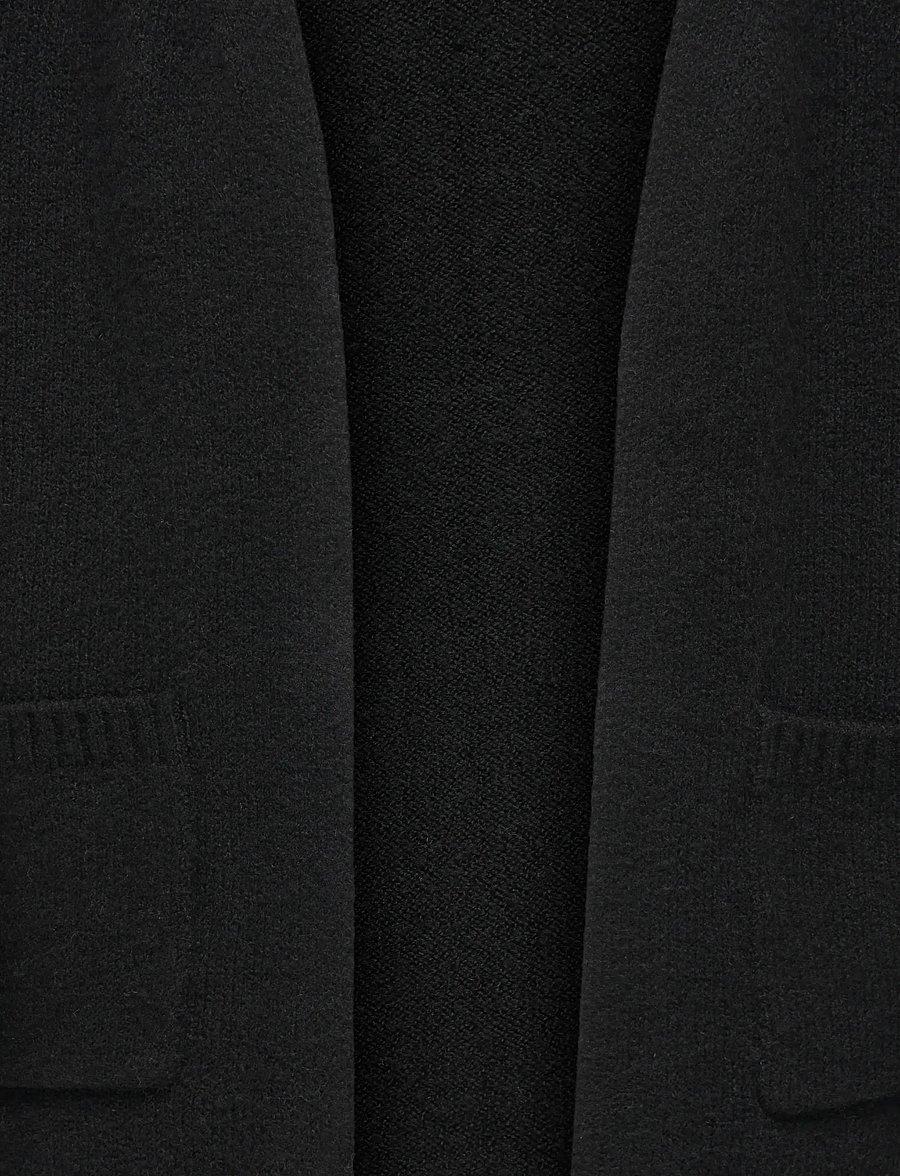 Kids Only - KOGSANJA LIFE L/S CARDIGAN KNT - cardigans - black - 2