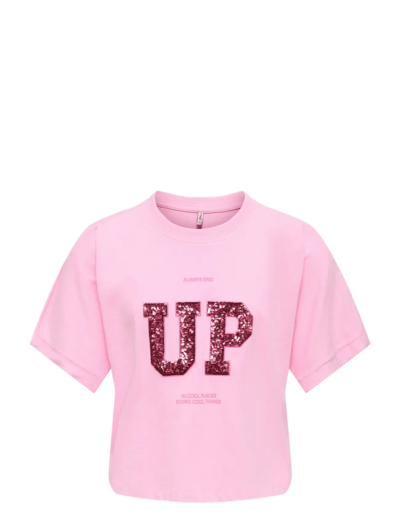 Kids Only - KOGSTELLA S/S PRINT JRS - short-sleeved t-shirts - sweet lilac - 0