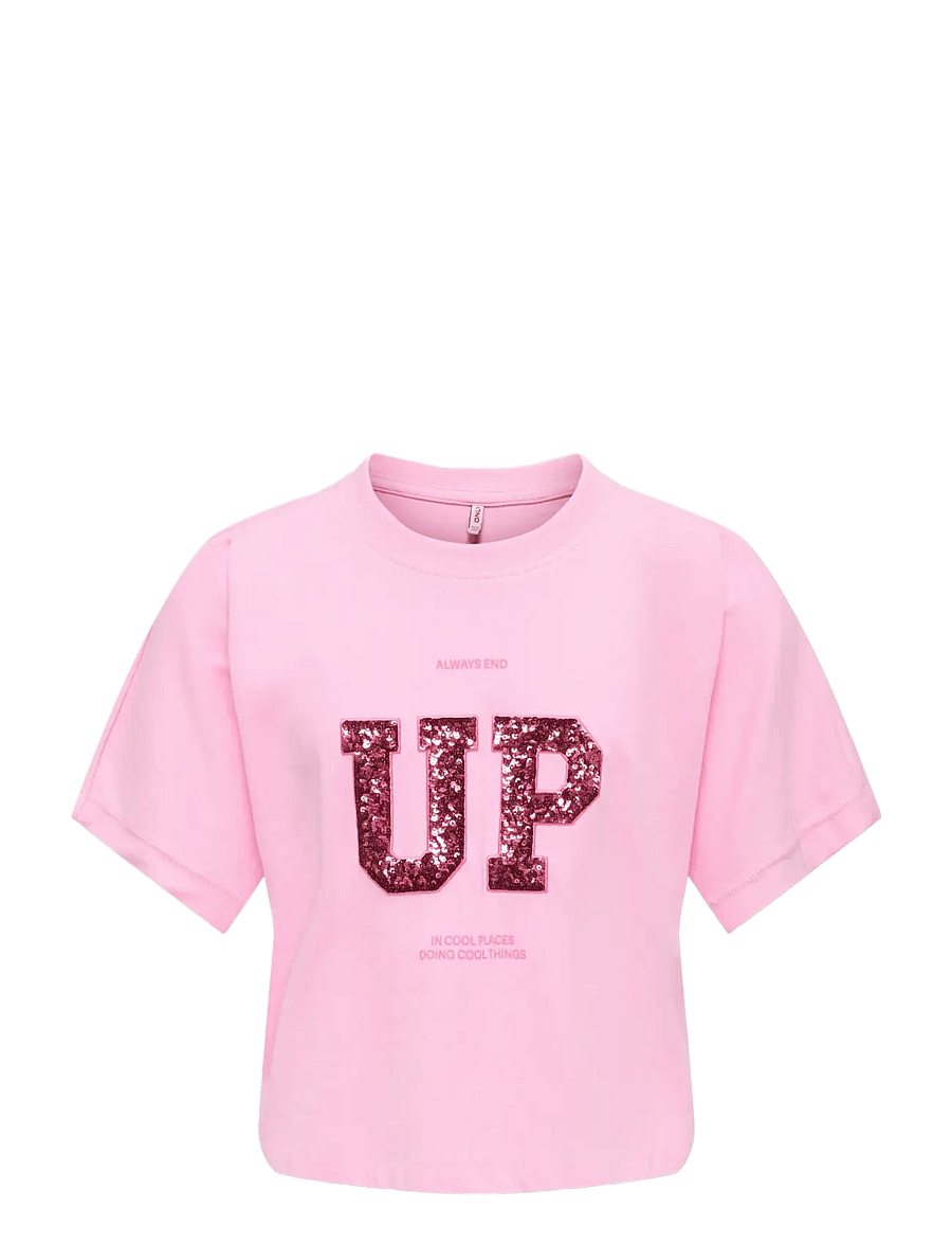Kids Only - KOGSTELLA S/S PRINT JRS - kortärmade t-shirts - sweet lilac - 0