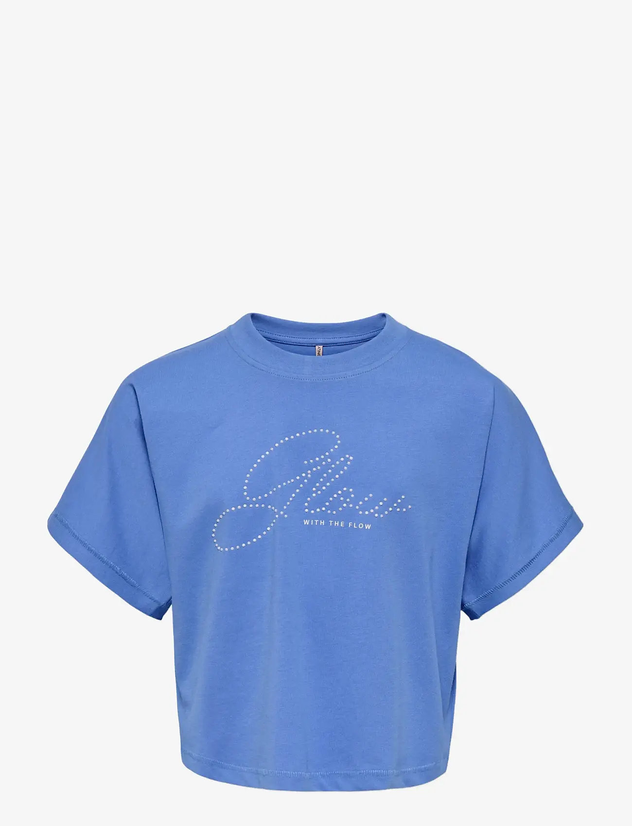 Kids Only - KOGSTELLA S/S PRINT JRS - kurzärmelige - ultramarine - 0