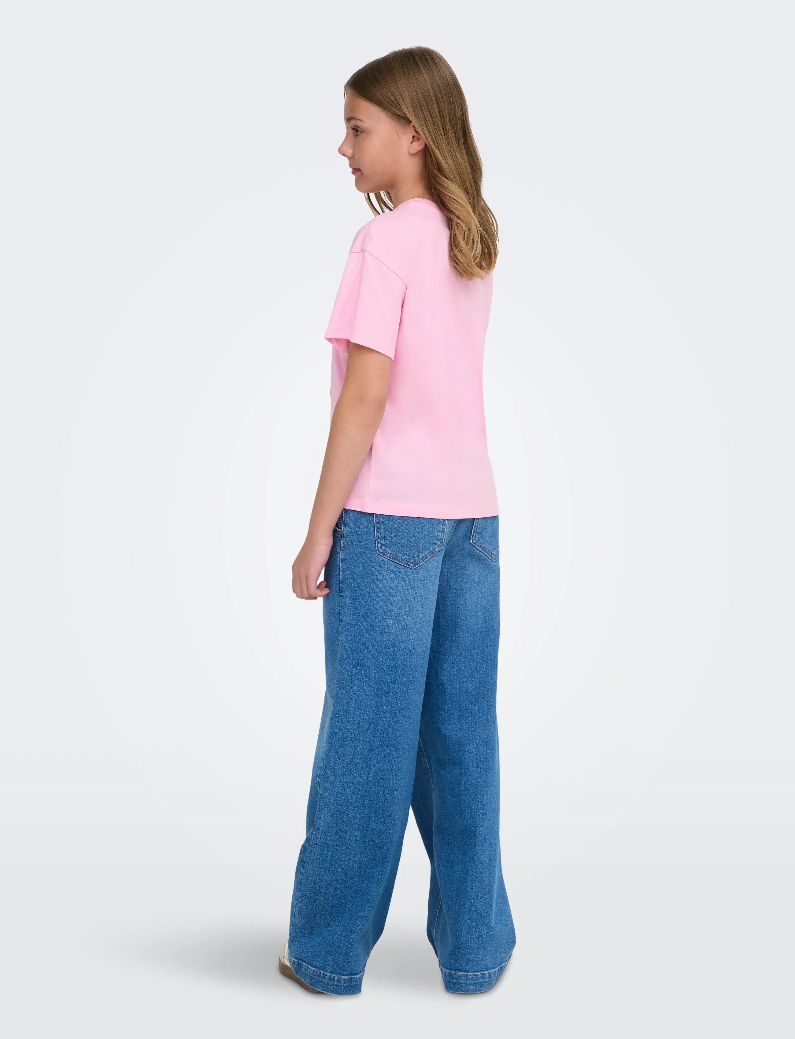 Kids Only - KOGROSITA LIFE S/S LOOSE PRINT TOP JRS - t-shirts à manches courtes - sweet lilac - 3