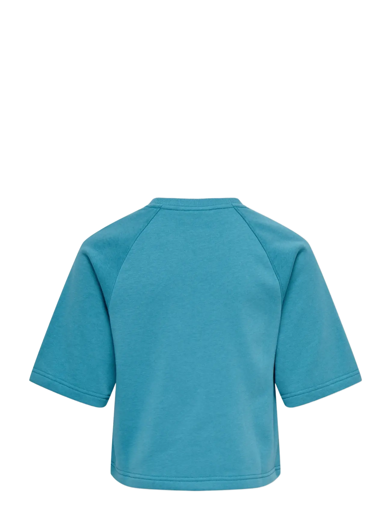 Kids Only - KOGCORA LIFE SS O-NECK PRINT UB SWT - dressipluusid - biscay bay - 1
