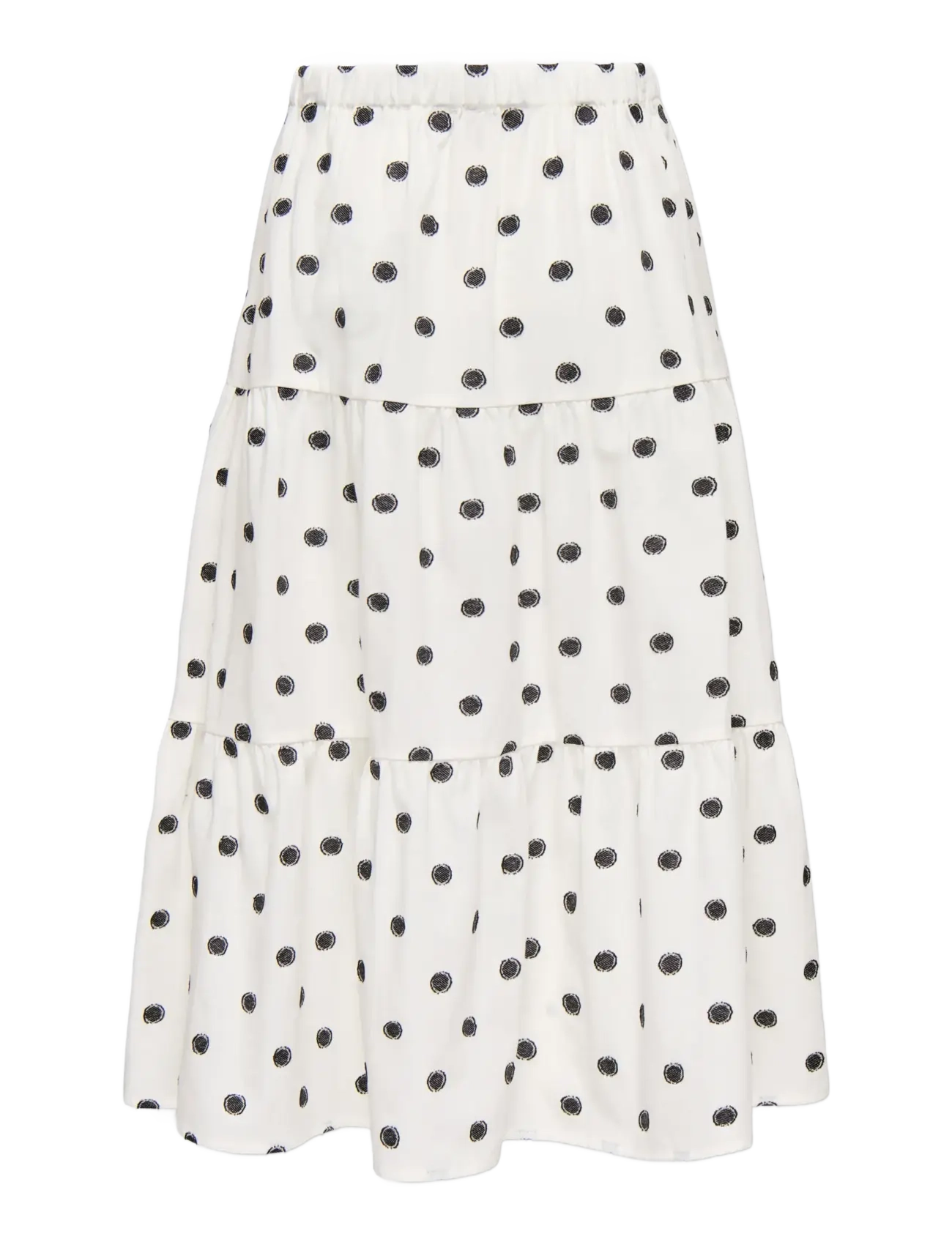 Kids Only - KOGSWETA LONG SKIRT WVN - midi-pils - cloud dancer - 2