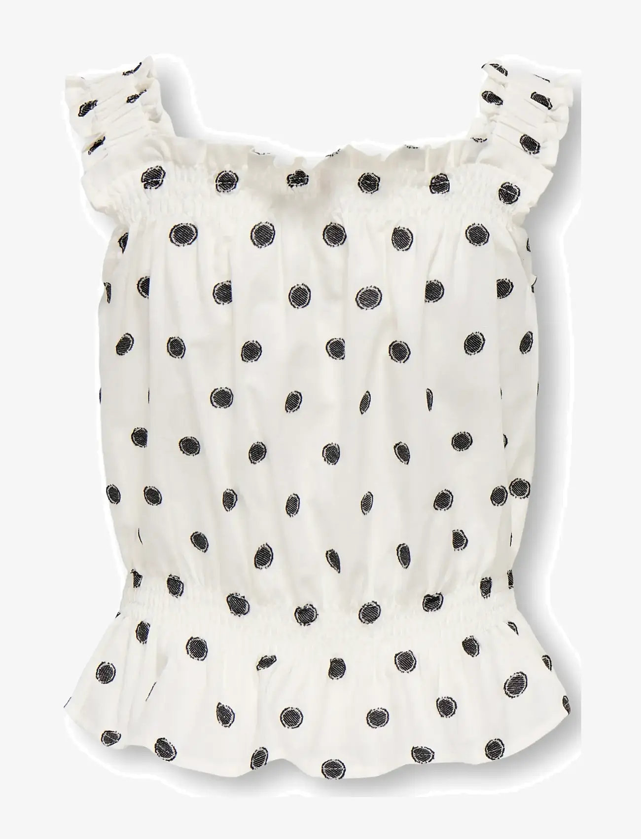Kids Only - KOGSWETA SL TOP WVN - blouses & tunics - cloud dancer - 2