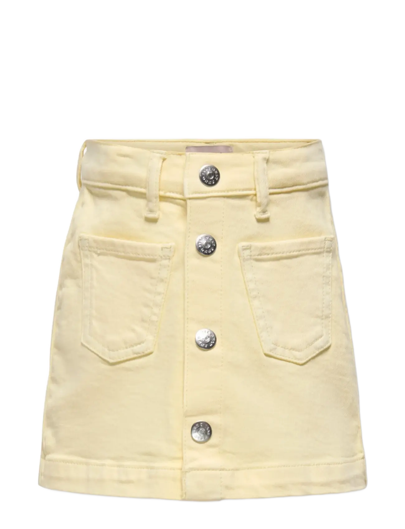 Kids Only KMGAMAZING COL SKIRT TAI DNM - Clothing - DOUBLE CREAM / yellow