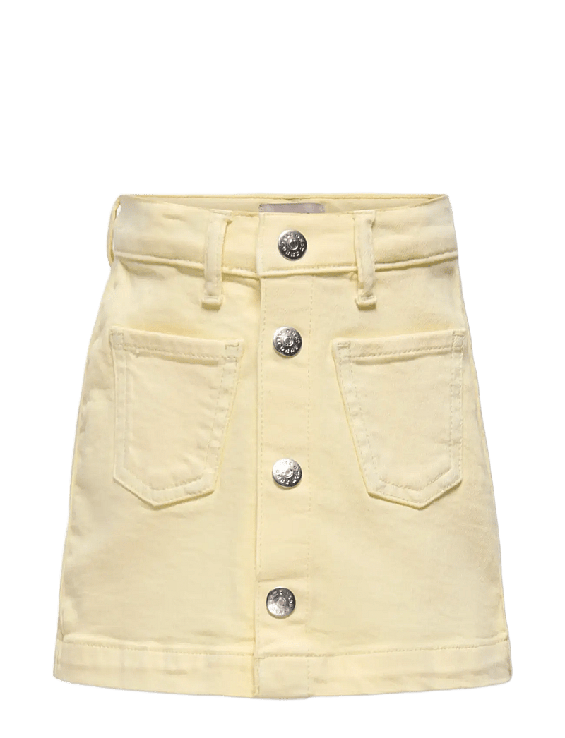 Kids Only - KMGAMAZING COL SKIRT TAI DNM - denimnederdele - double cream - 0