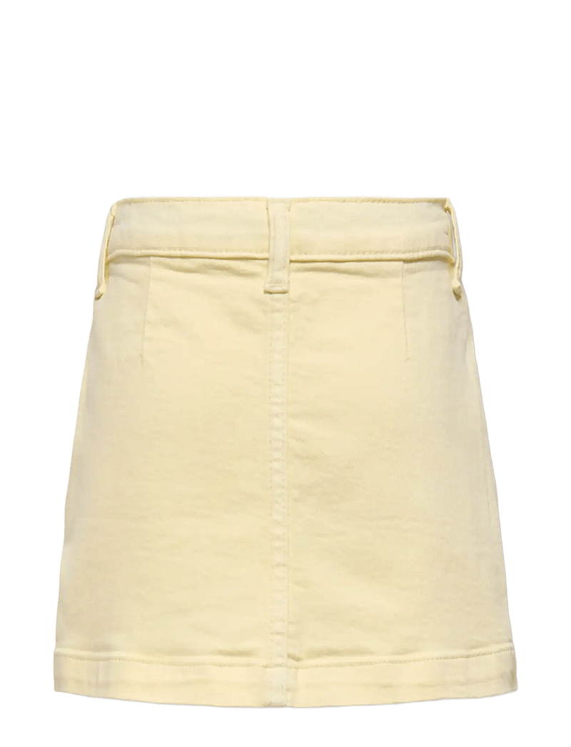 Kids Only - KMGAMAZING COL SKIRT TAI DNM - denimnederdele - double cream - 1