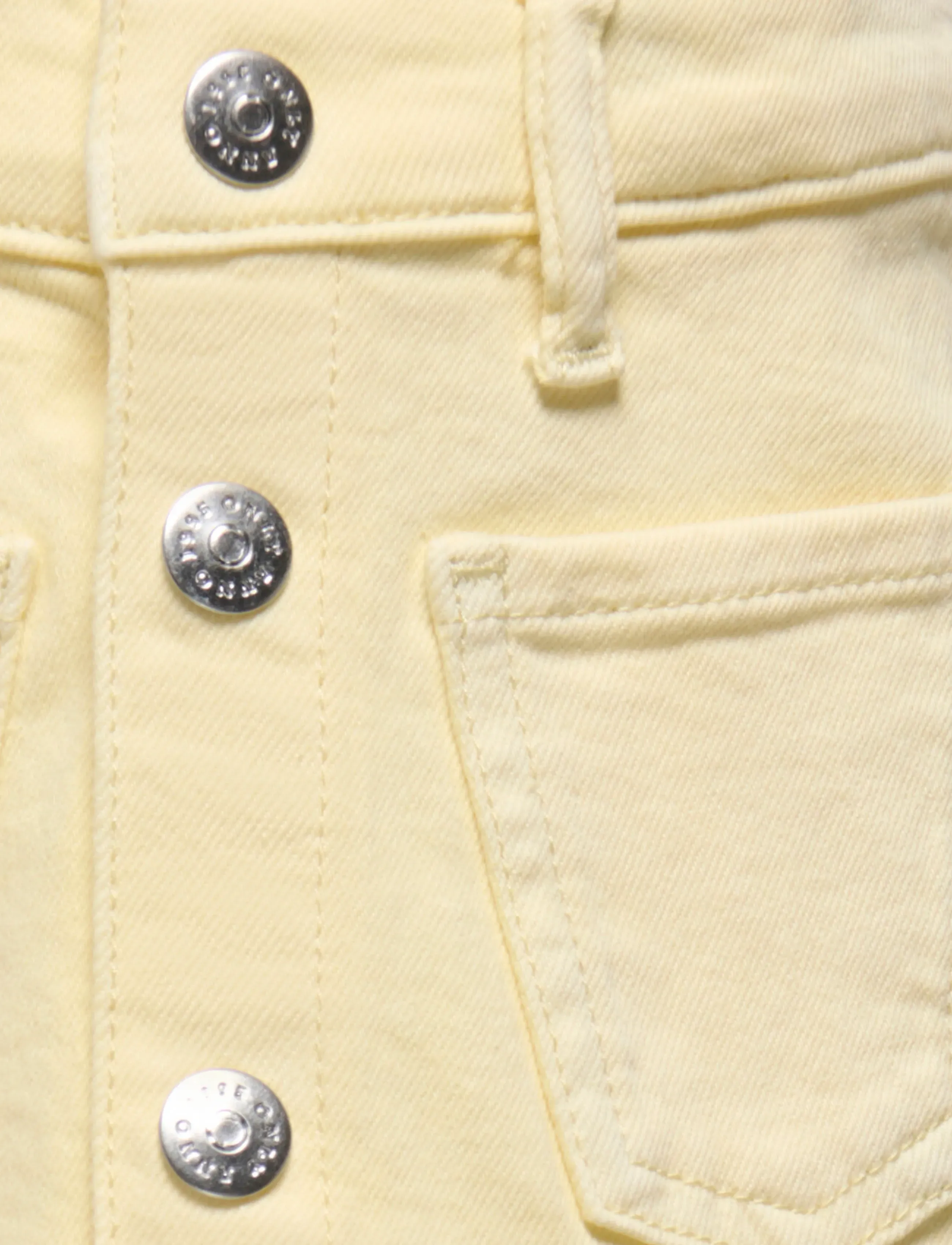 Kids Only - KMGAMAZING COL SKIRT TAI DNM - jeansröcke - double cream - 2
