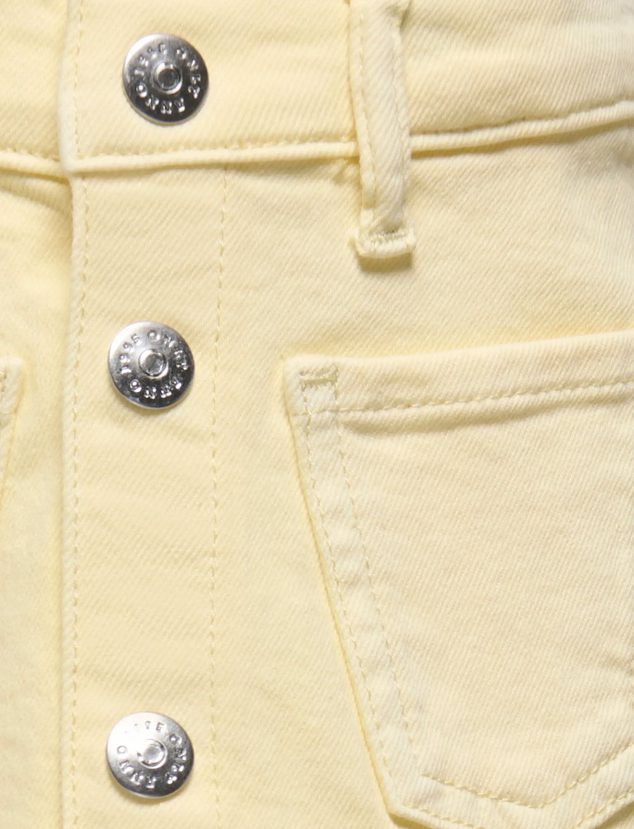 Kids Only - KMGAMAZING COL SKIRT TAI DNM - jeansröcke - double cream - 2