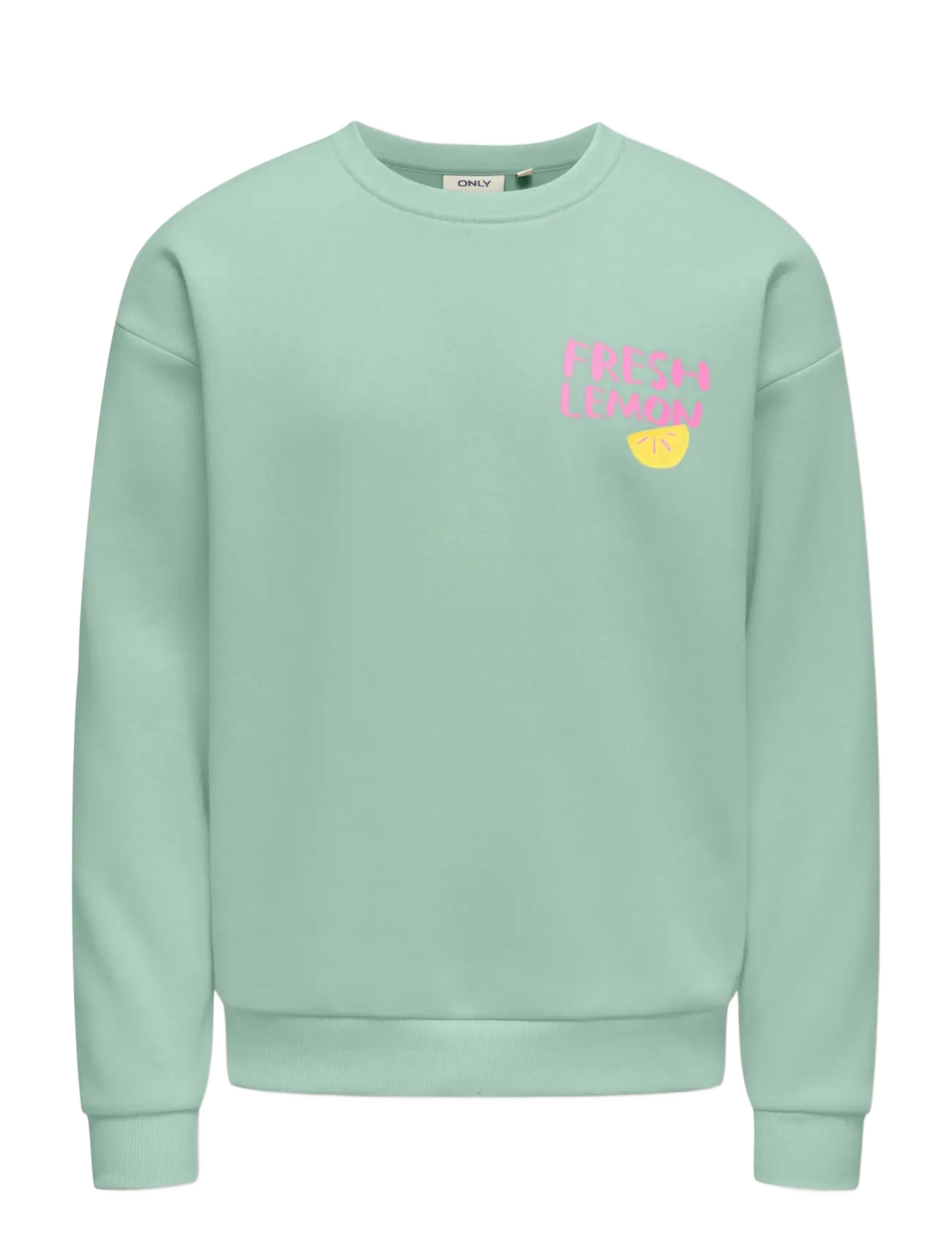 Kids Only KOGCANASTA LS LOOSE PRINTED UB SWT - Kids Only - AQUA FOAM / green