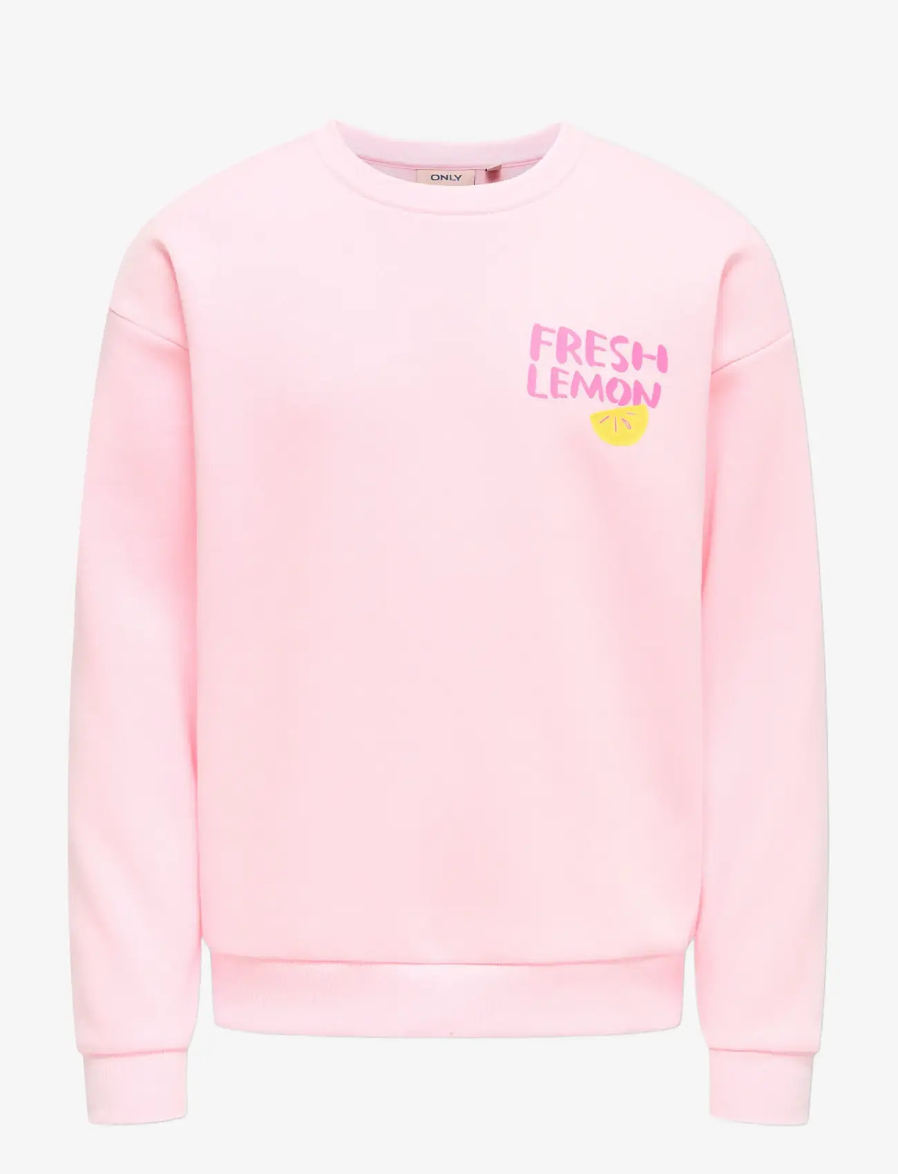 Kids Only - KOGCANASTA LS LOOSE PRINTED UB SWT - sweatshirts - barely pink - 0