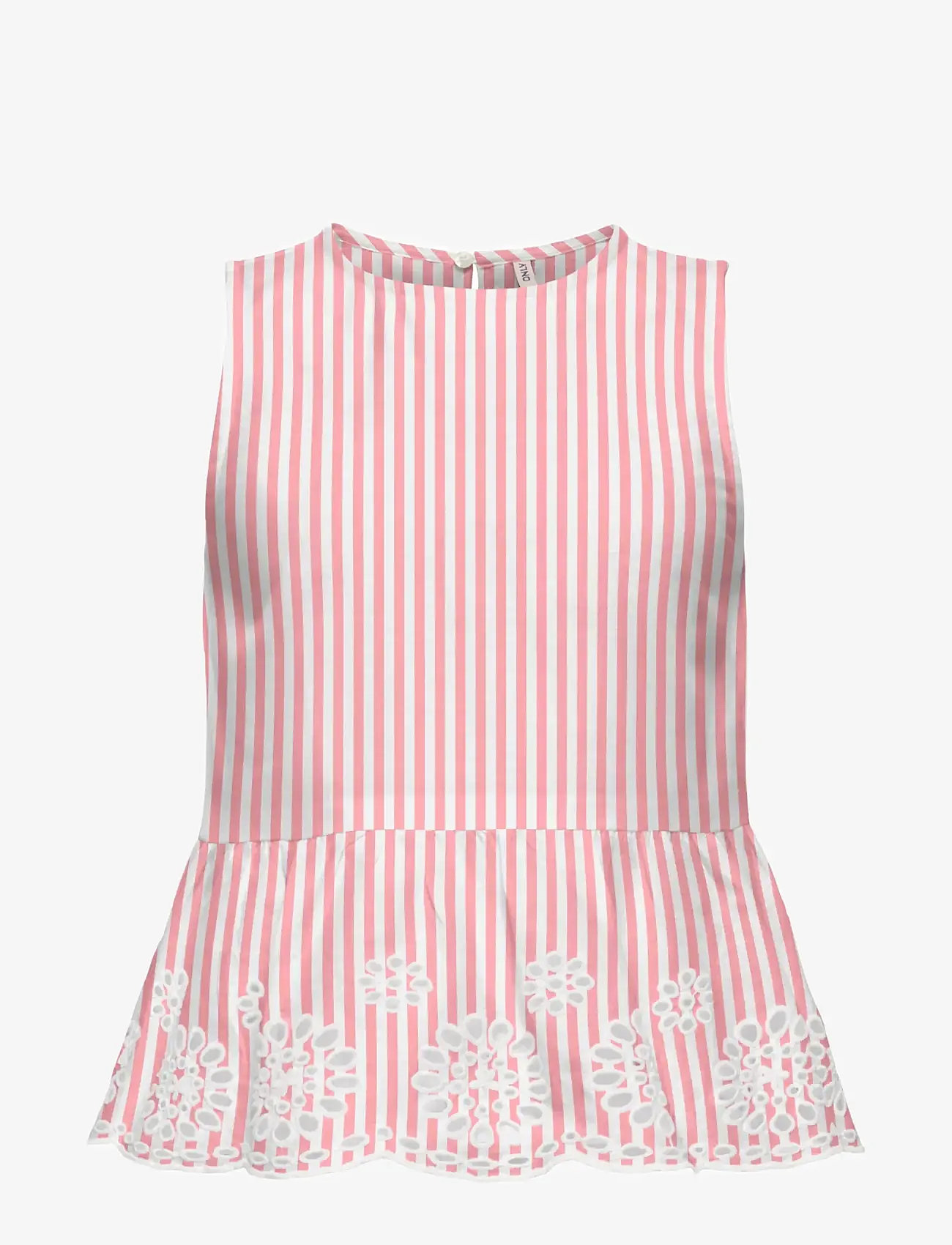 Kids Only - KOGBONDI LIFE S/L EMB TOP WVN - bluzki i tuniki - barbados cherry - 0