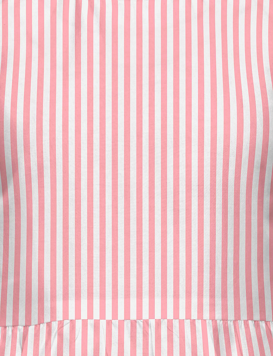 Kids Only - KOGBONDI LIFE S/L EMB TOP WVN - bluser & tunikaer - barbados cherry - 2