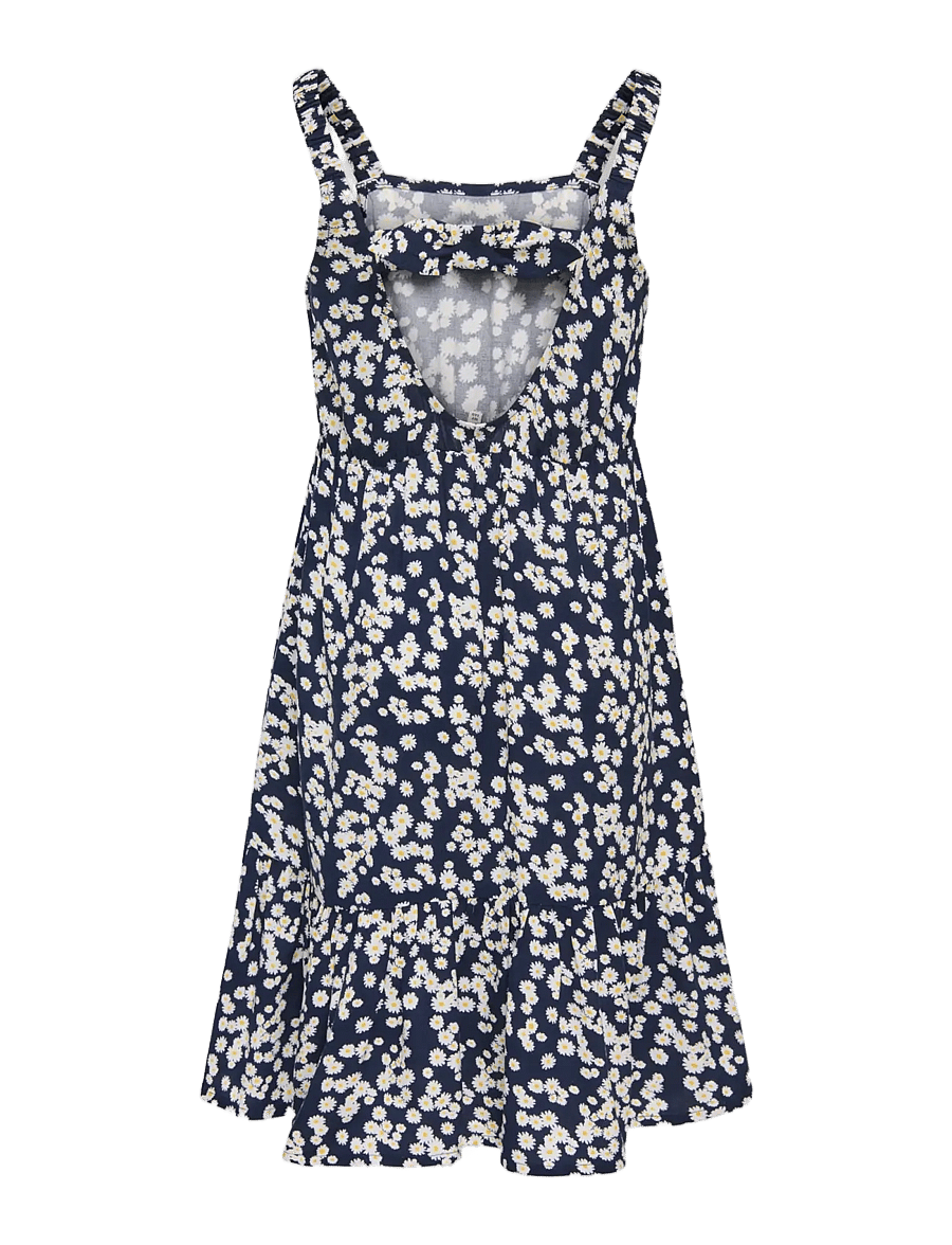 Kids Only - KOGZALINA LIFE STRAP DRESS PMT - sleeveless casual dresses - navy blazer - 1