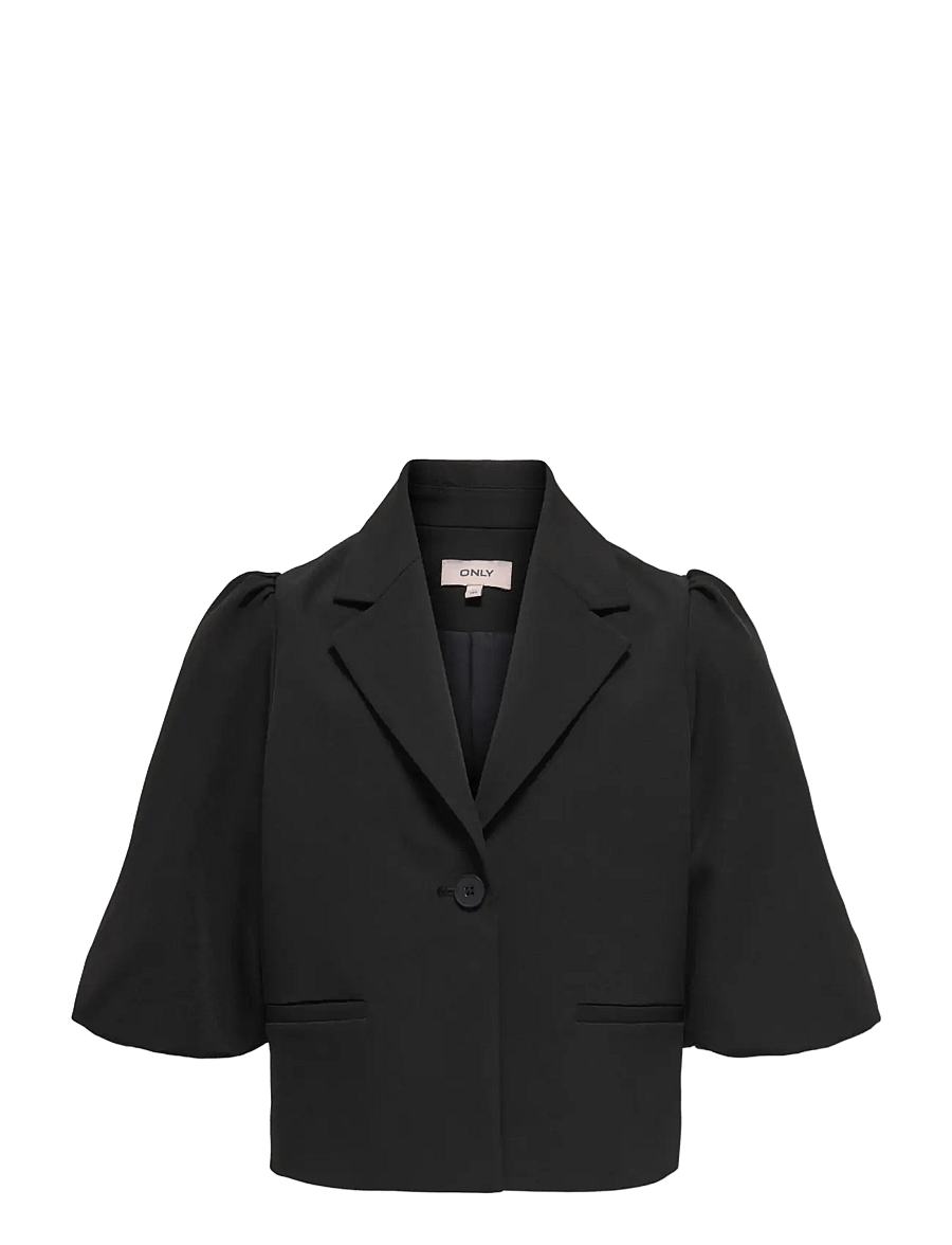 Kids Only - KOGKIRA PUFF SLEEVE S/S BLAZER CS TLR - blazer - black - 0