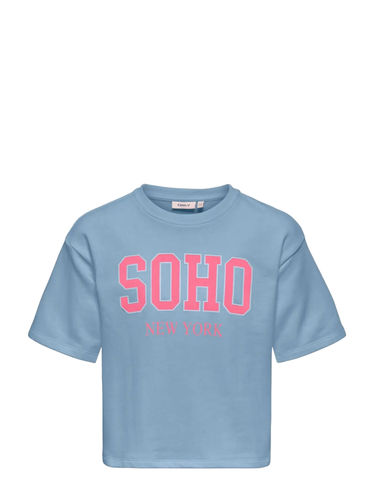 Kids Only KOGDITTA LIFE SOHO S/S UB CS SWT - Overdele - SOFT CHAMBRAY / blue