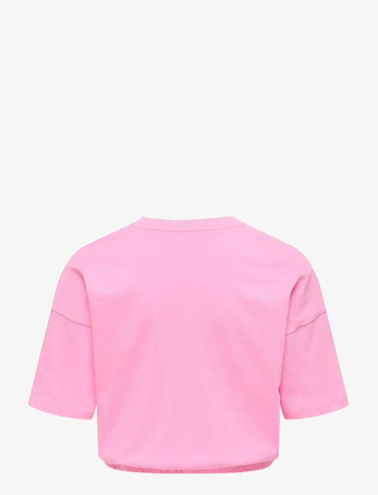Kids Only - KOGOLIA ELASTIC LOOSE TOP JRS - lühikeste varrukatega t-särgid - begonia pink - 1