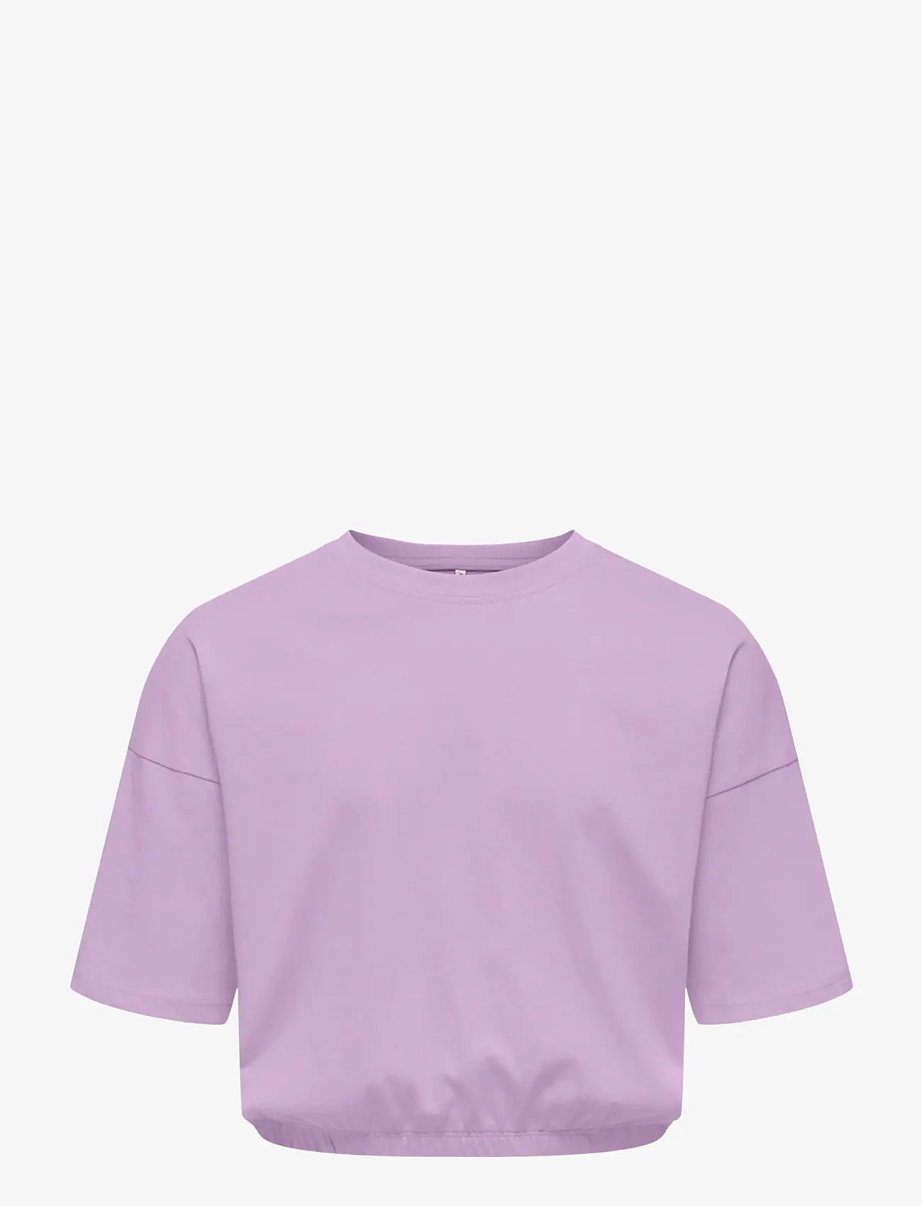 Kids Only - KOGOLIA ELASTIC LOOSE TOP JRS - kurzärmelige - orchid bloom - 0