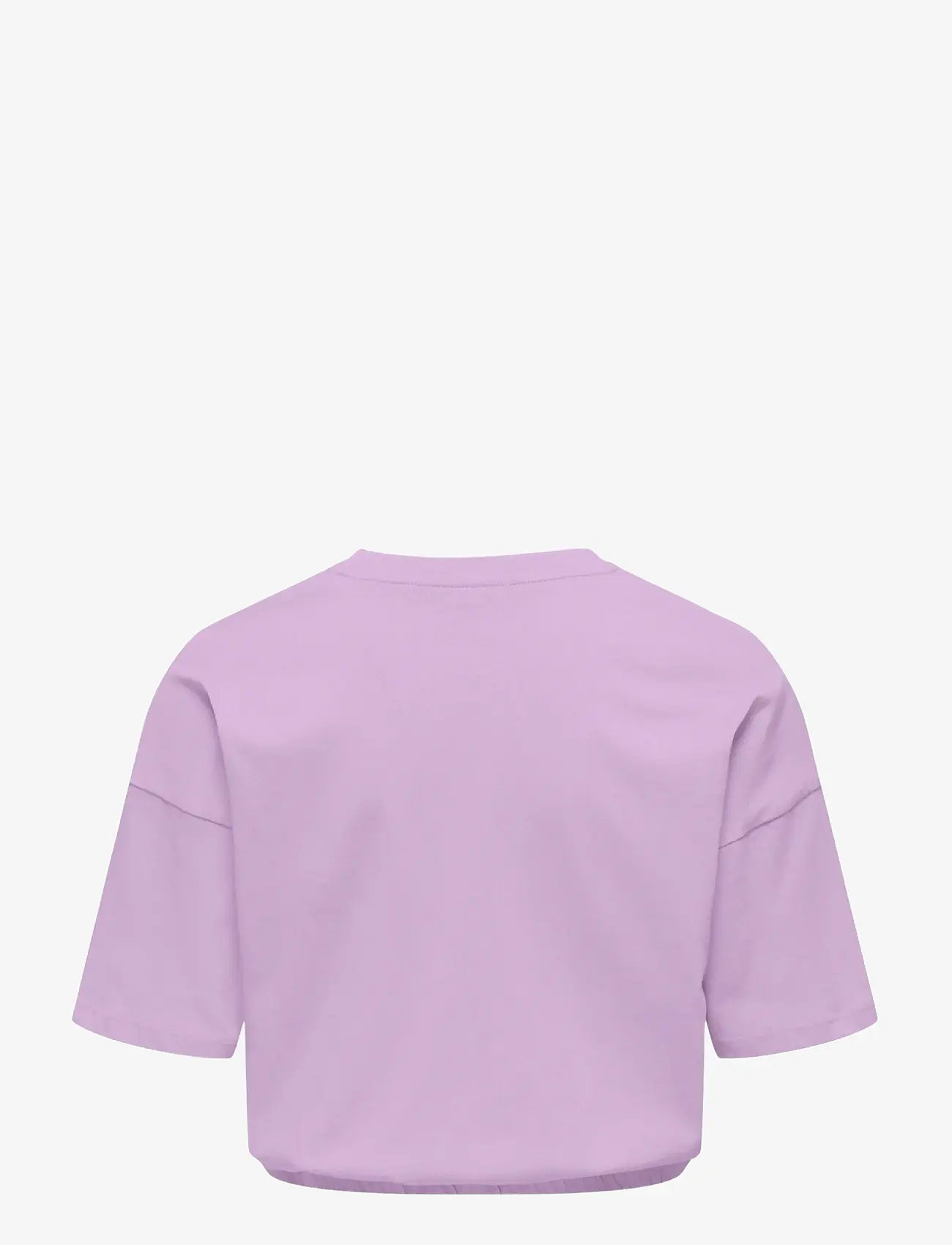 Kids Only - KOGOLIA ELASTIC LOOSE TOP JRS - kurzärmelige - orchid bloom - 1