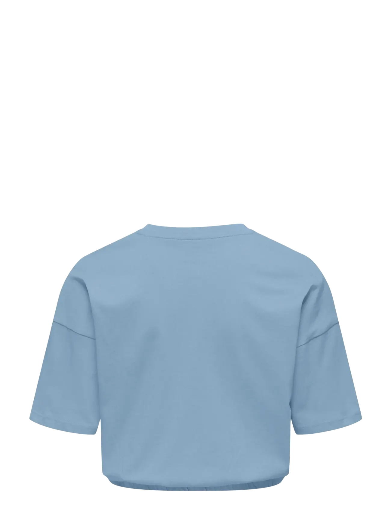 Kids Only - KOGOLIA ELASTIC LOOSE TOP JRS - t-shirts à manches courtes - soft chambray - 1