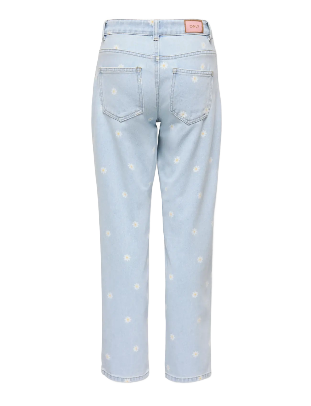 Kids Only - KOGROBYN REG STRAIGHT DAISY DNM - tavalised teksad - light blue denim - 1