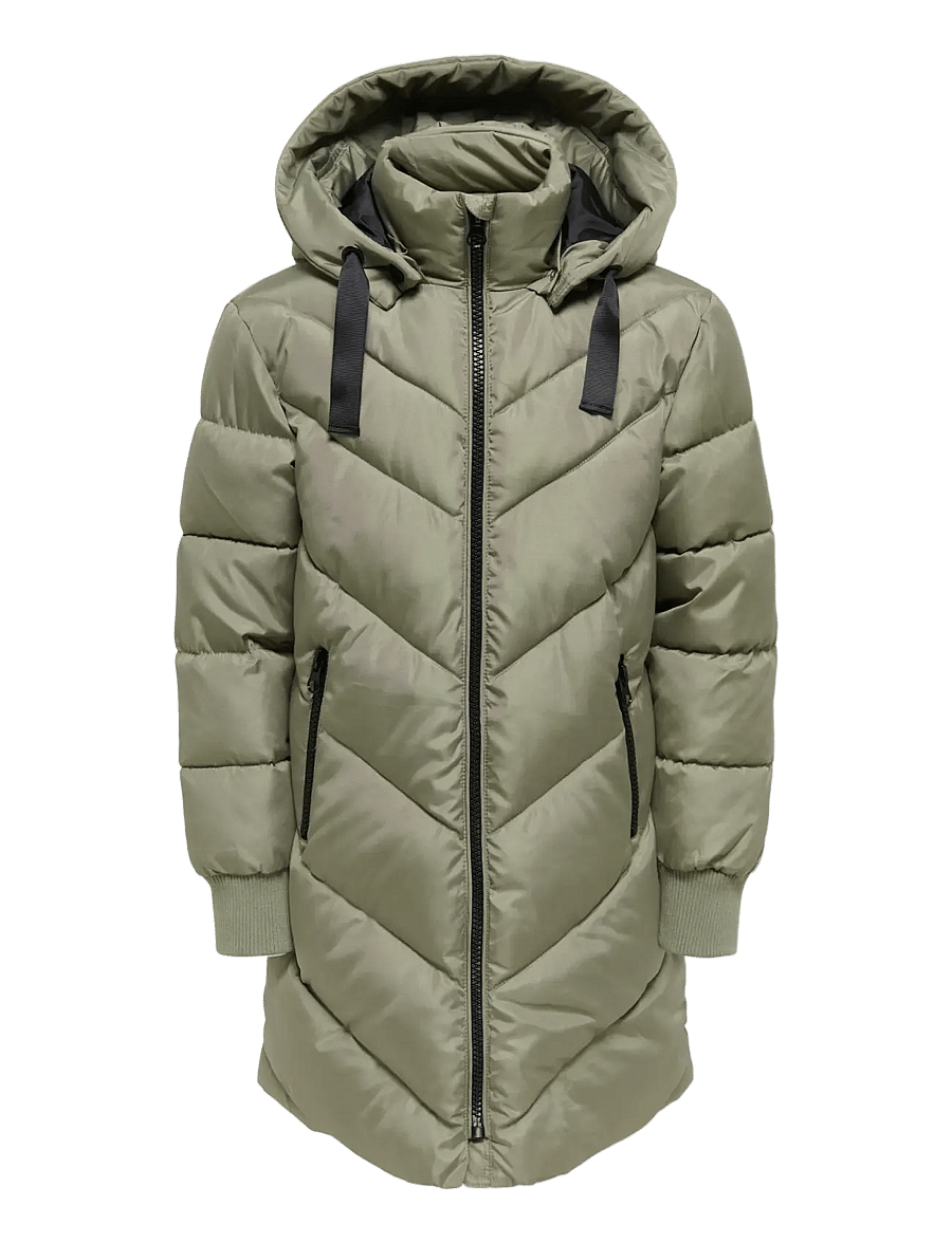 Kids Only - KOGSKYLAR HOOD JACKET VD OTW NOOS - shoppa efter ålder - vetiver - 0