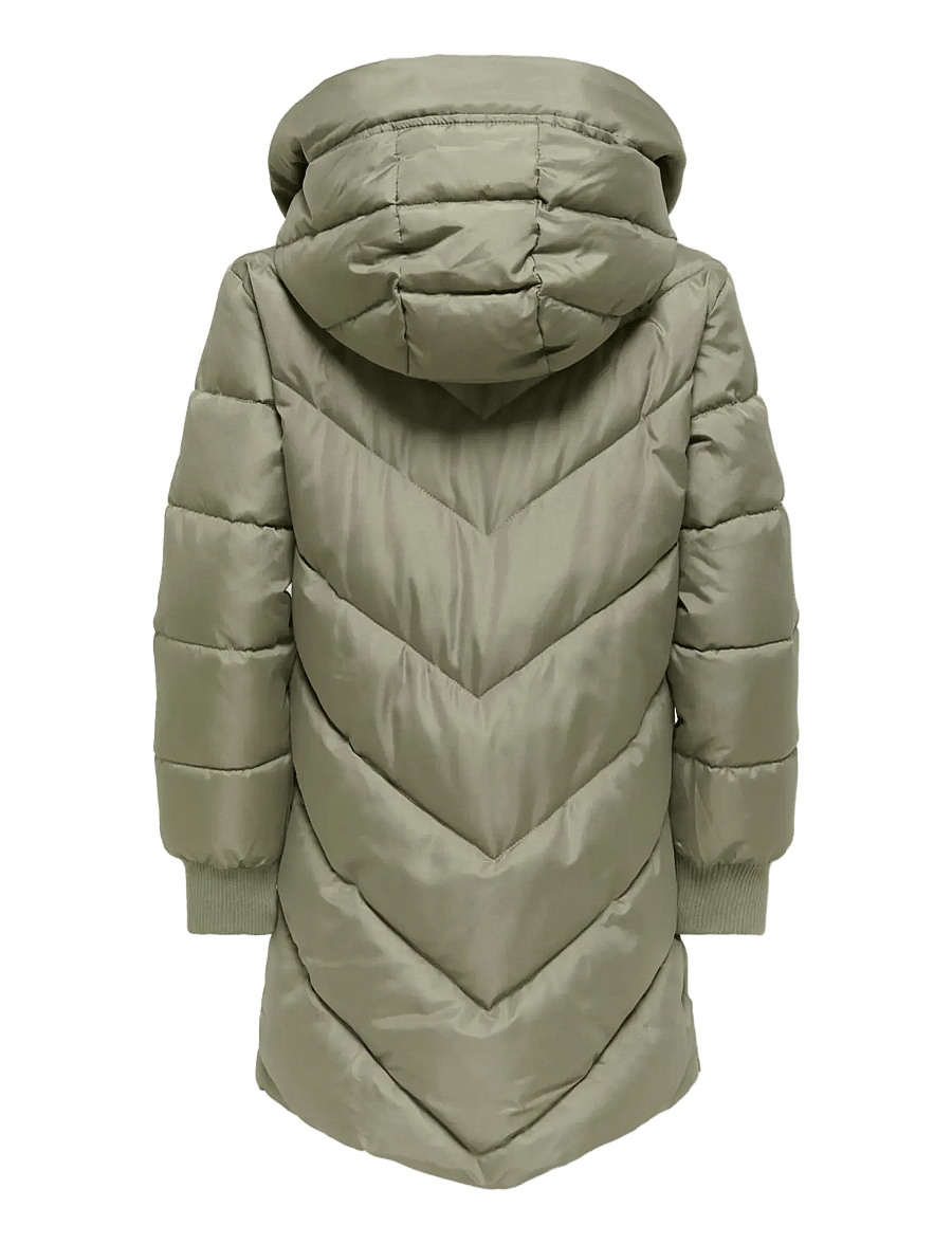 Kids Only - KOGSKYLAR HOOD JACKET VD OTW NOOS - shoppa efter ålder - vetiver - 1