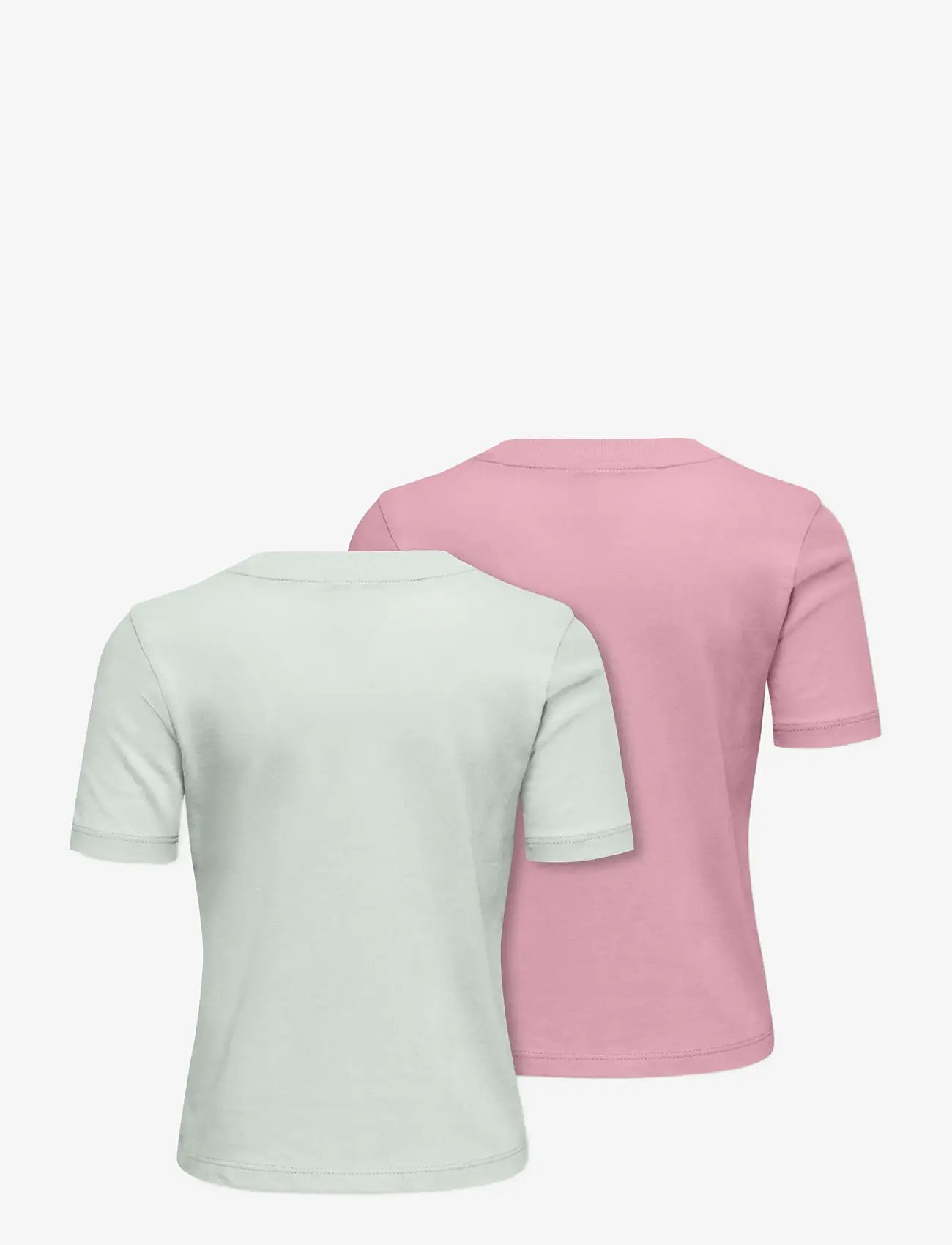 Kids Only - KMGBEATE SS REG PRINTED 2-P TEE JRS - kurzärmelige - romance rose - 1