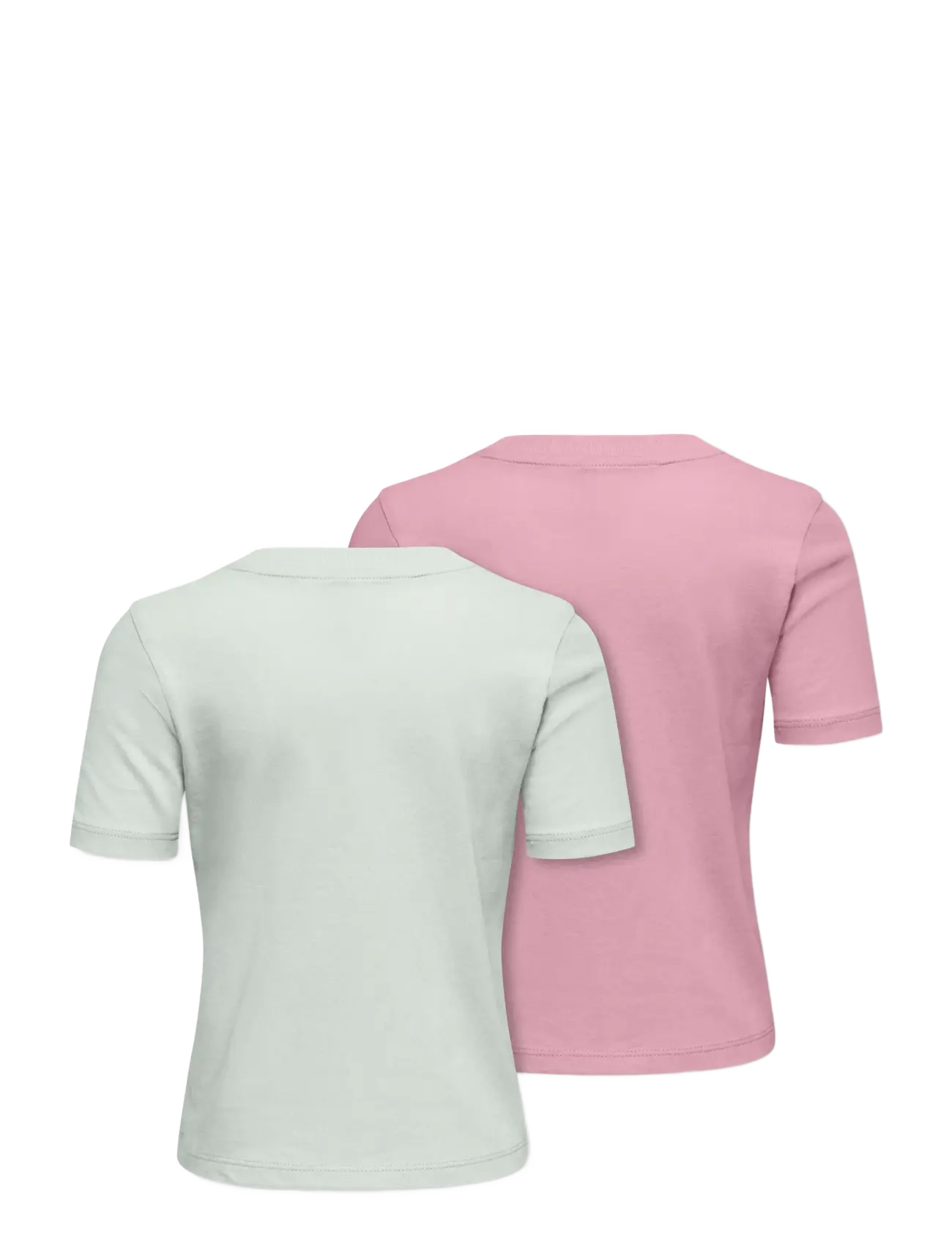 Kids Only - KMGBEATE SS REG PRINTED 2-P TEE JRS - short-sleeved t-shirts - romance rose - 1