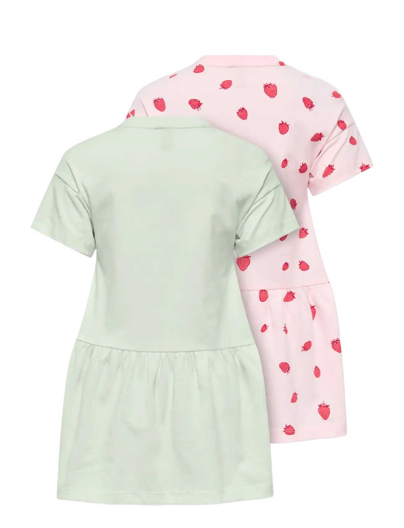 Kids Only - KMGMAIKEN LIFE SS DRESS 2-P JRS - robes décontractées à manches courtes - romance rose - 1