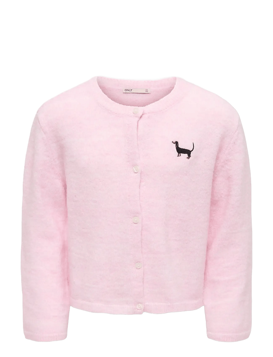 Kids Only - KOGEVIA LIFE LS O-NECK CARDIGAN VD KNT - cardigans - pale lilac - 0