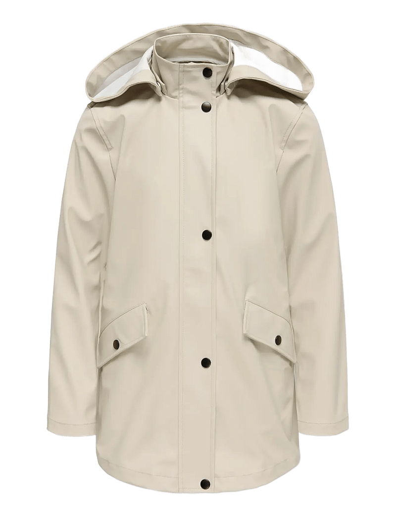 Kids Only - KOGELISA HOOD RAINCOAT OTW - regnjackor - silver lining - 0