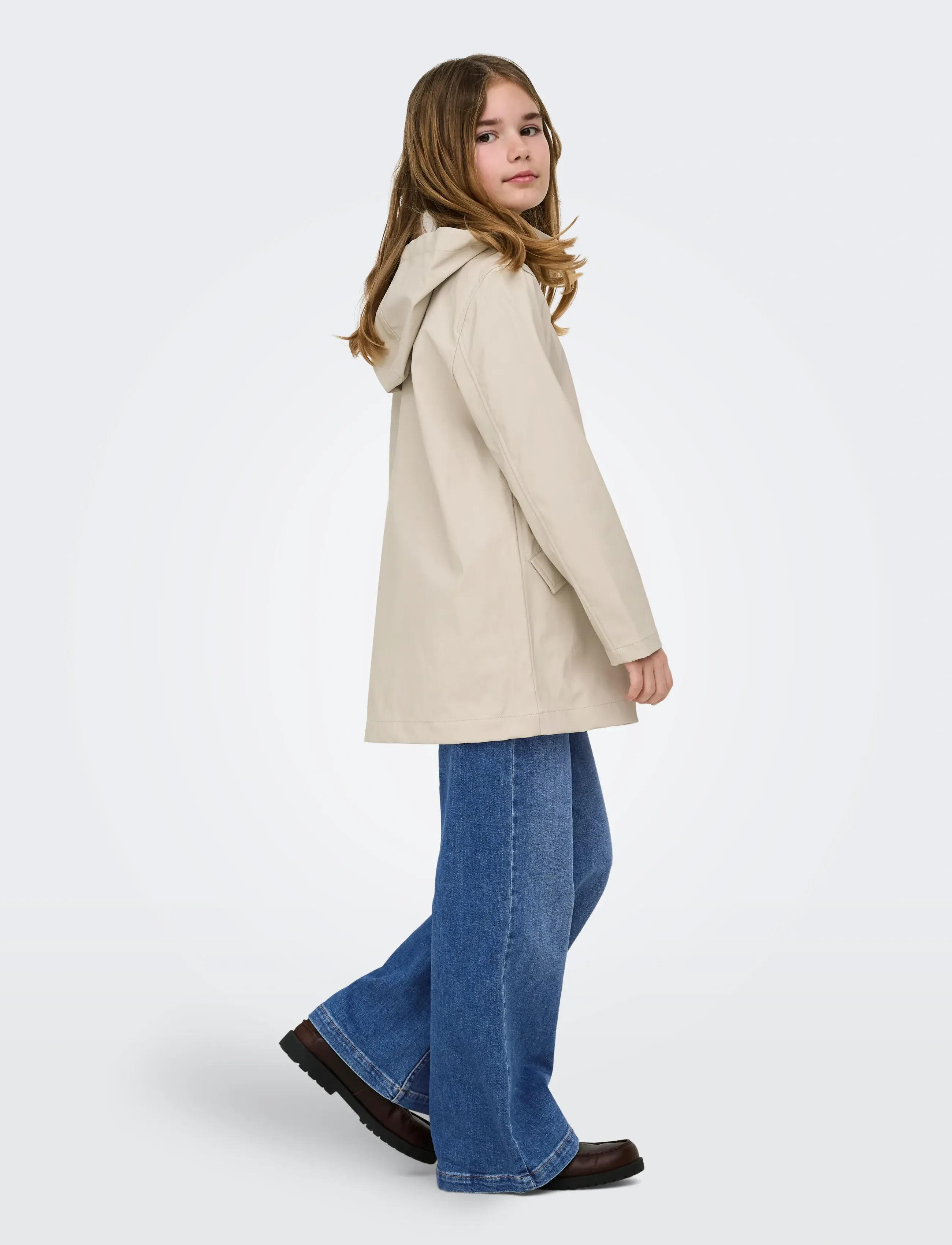 Kids Only - KOGELISA HOOD RAINCOAT OTW - silver lining - 3