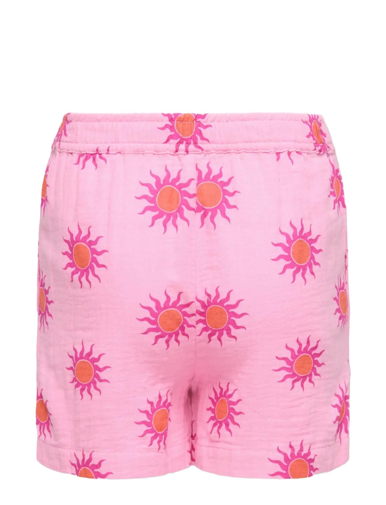 Kids Only - KOGTHYRA LIFE AOP SHORTS CS WVN - casual shorts - begonia pink - 1