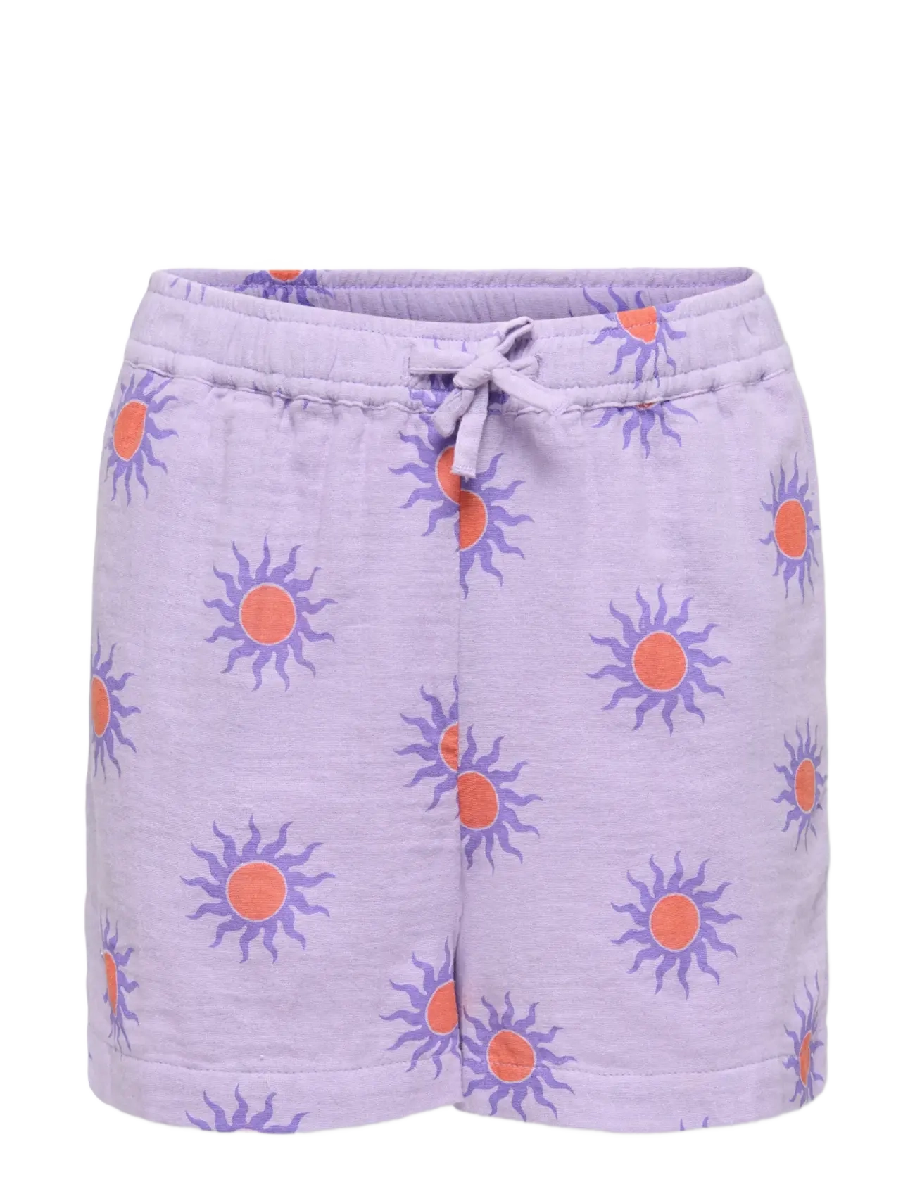 Kids Only KOGTHYRA LIFE AOP SHORTS CS WVN - Shorts casual - LILAC BREEZE / purple