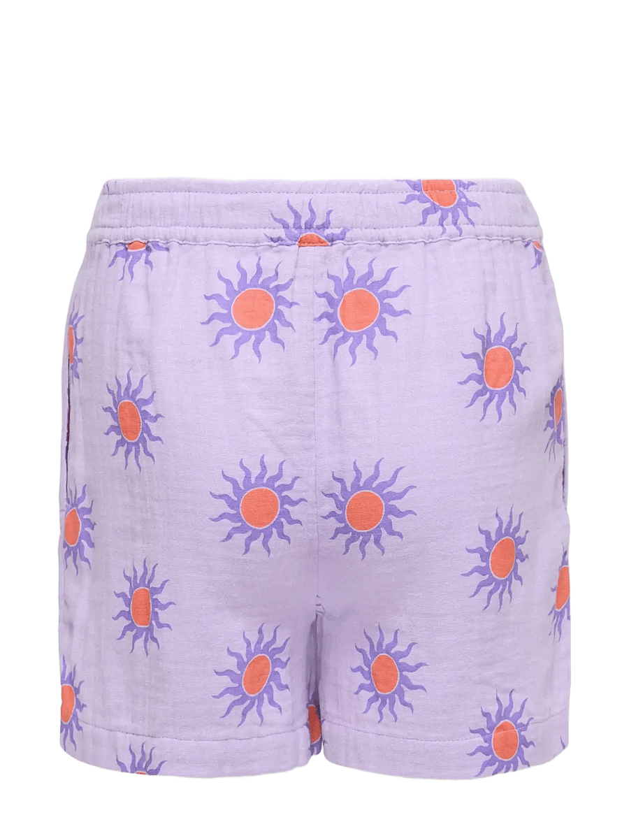 Kids Only - KOGTHYRA LIFE AOP SHORTS CS WVN - casual shorts - lilac breeze - 1