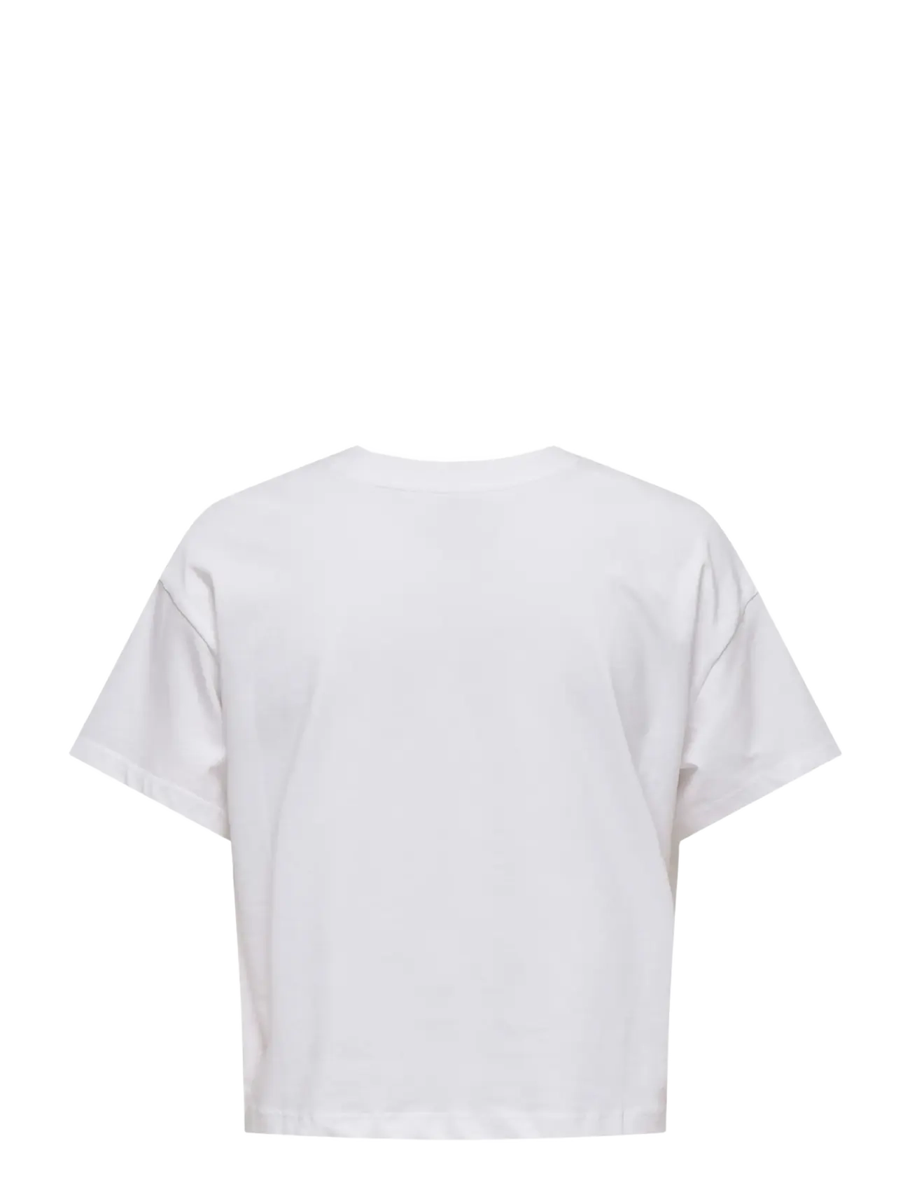Kids Only - KOGANNBEL-SMILE LIFE SS TEE OT JRS - stutterma bolir - bright white - 1