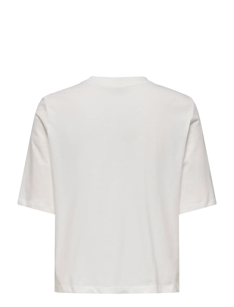 Kids Only - KOGCARTY-SUN LIFE S/S TEE OT JRS - t-krekli ar īsām piedurknēm - cloud dancer - 1