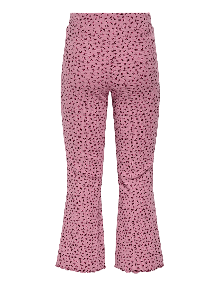 Kids Only - KMGTRINNY AOP FLARED LEGGINS JRS NOOS - leggings - foxglove - 2