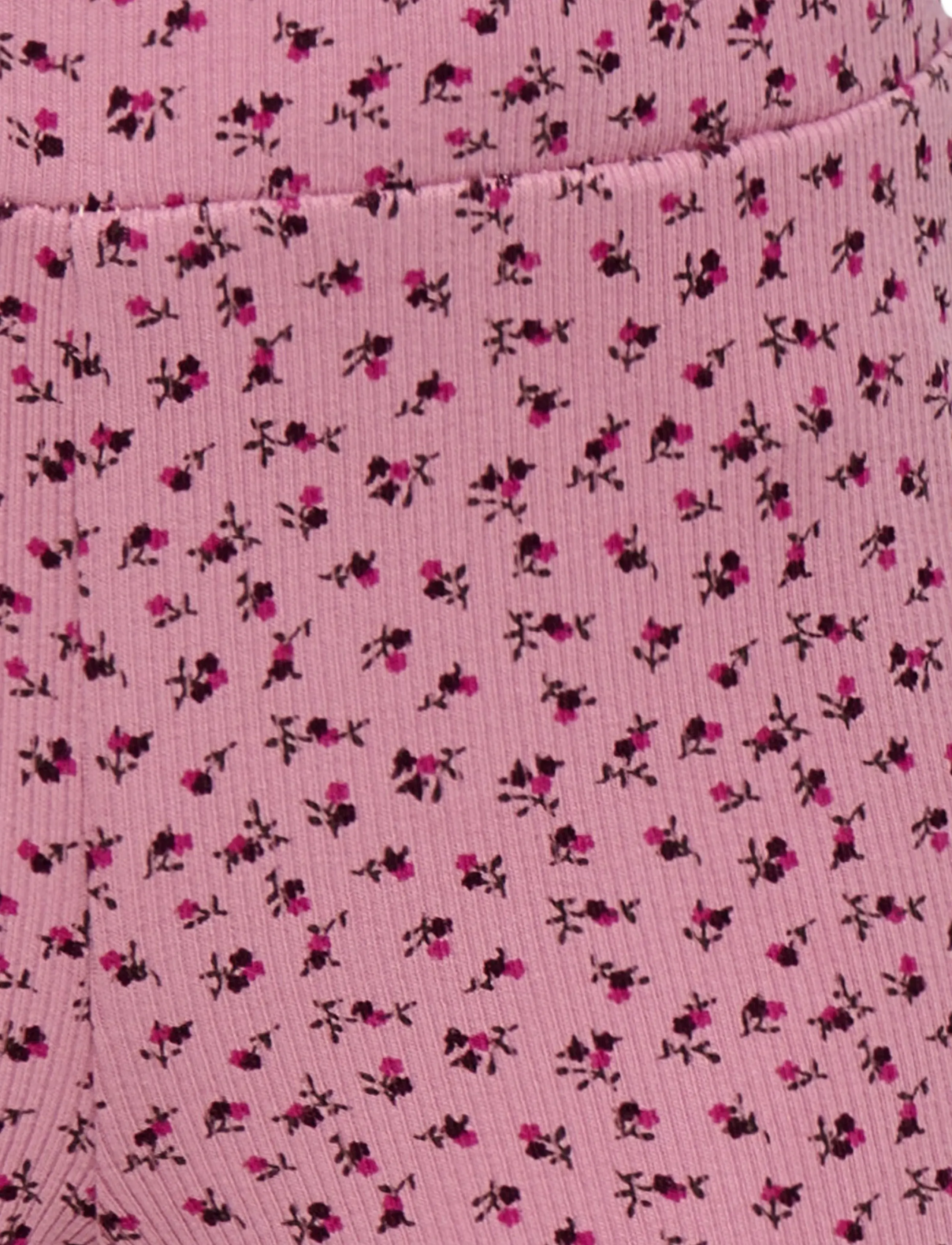 Kids Only - KMGTRINNY AOP FLARED LEGGINS JRS NOOS - leggings - foxglove - 3