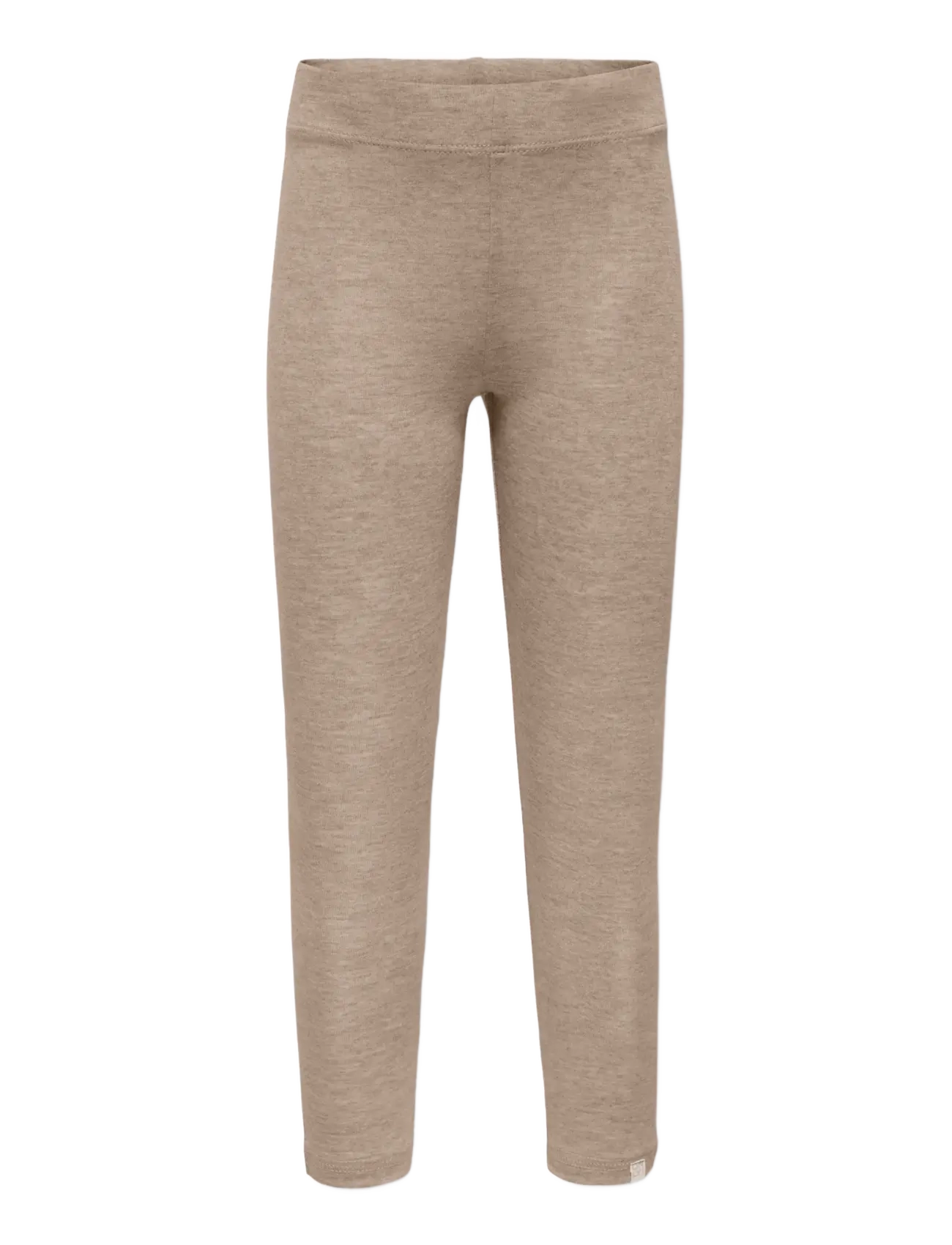 Kids Only KMGSUMA WOOLBLEND LEGGING VD JRS - Leggings - TRENCH COAT / beige