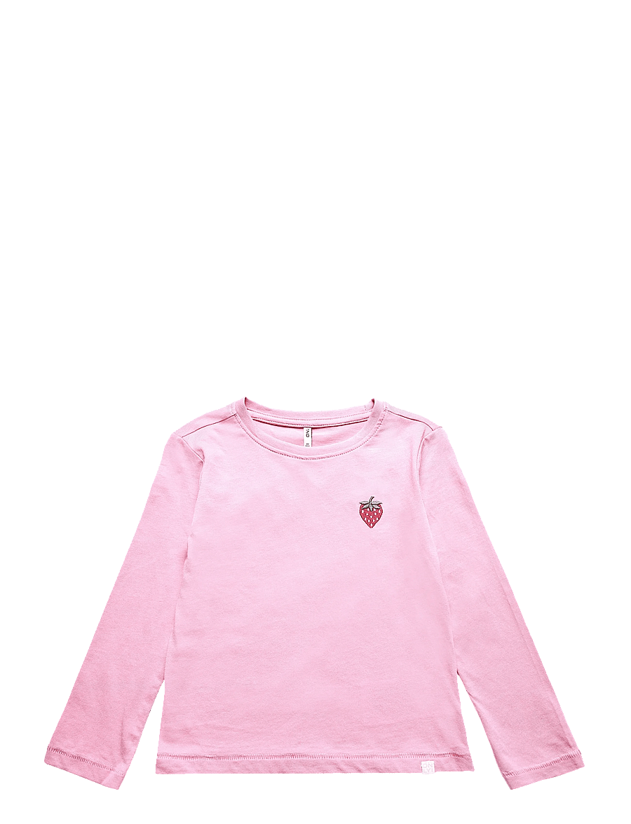 Kids Only - KMGVEGA LIFE LS REG EMB TEE VD JRS - langärmelig - cashmere rose - 0